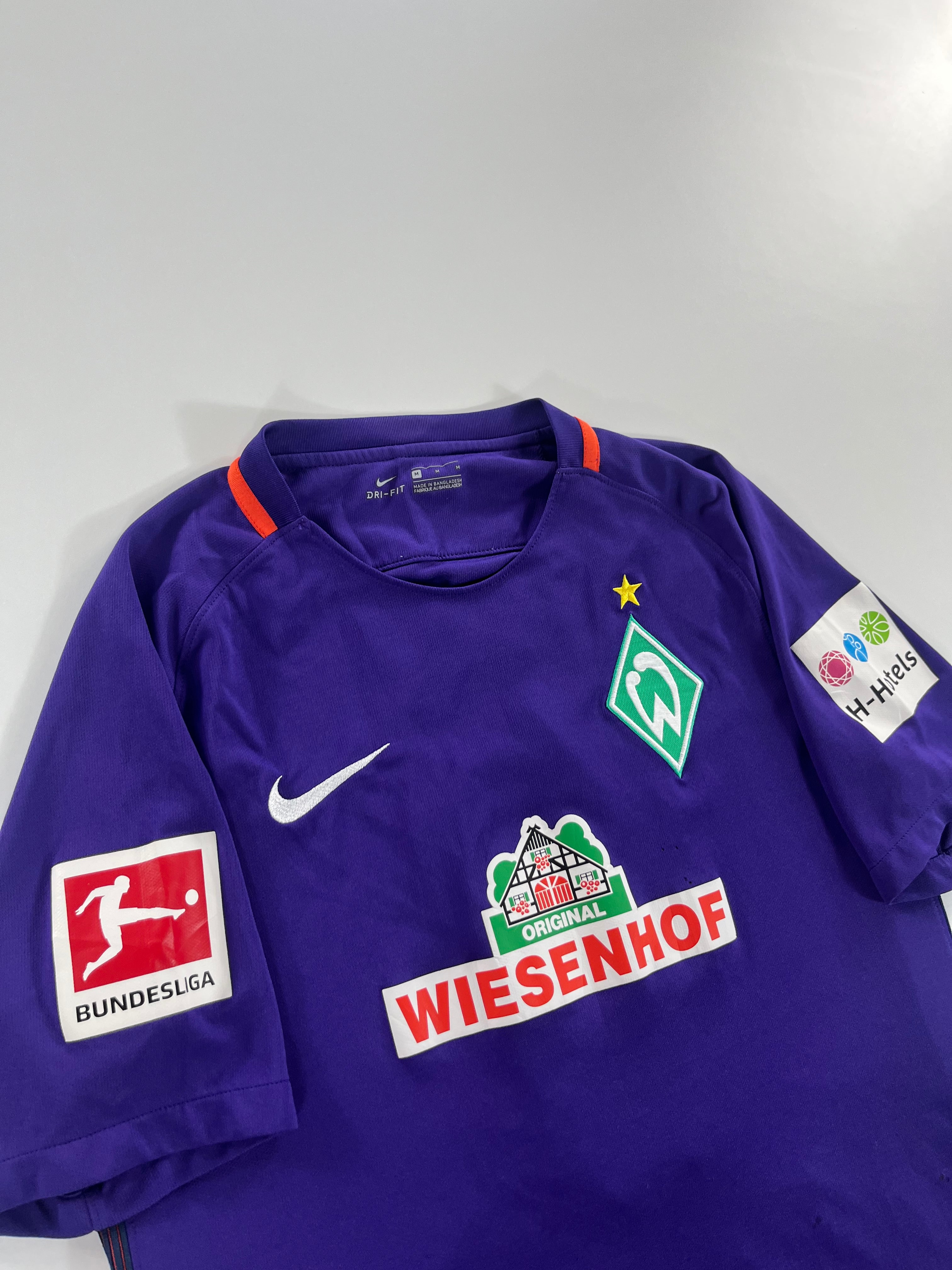 Nike Werder Bremen 2016-2017 Clemens Fritz idegenbeli mez