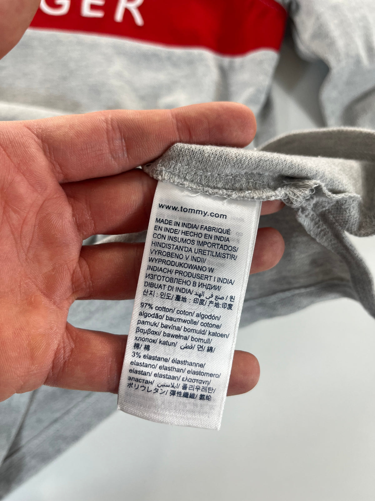 Tommy Hilfiger longsleeve pólóing