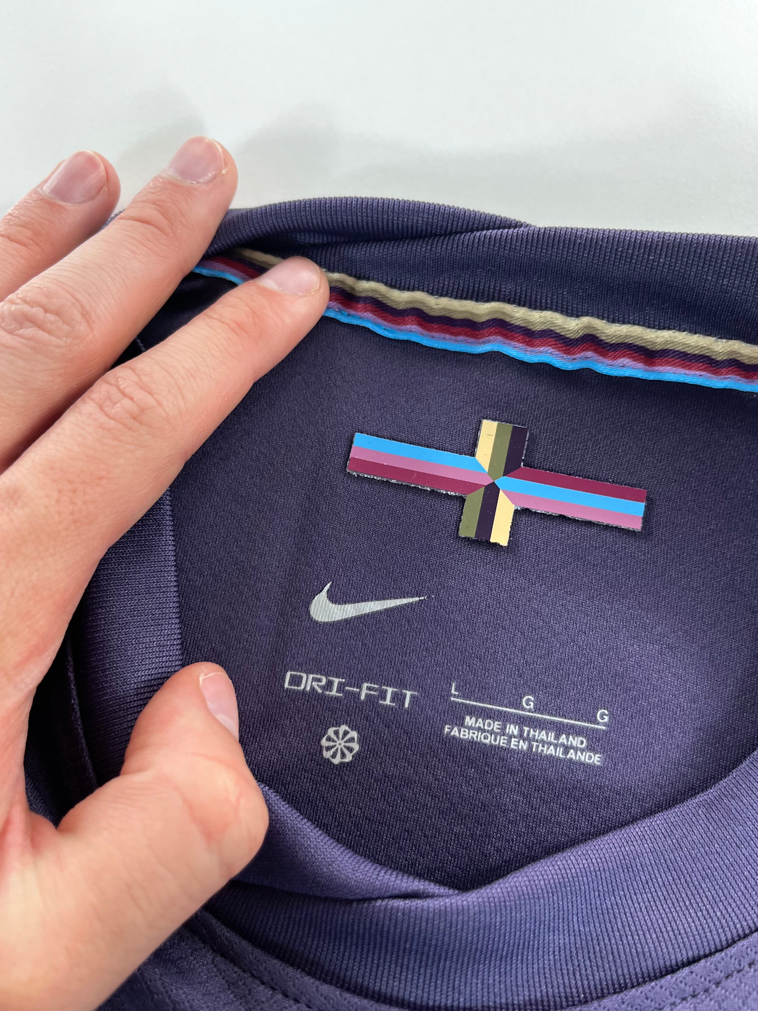 Nike Anglia válogatott 2024-2025 idegenbeli mez