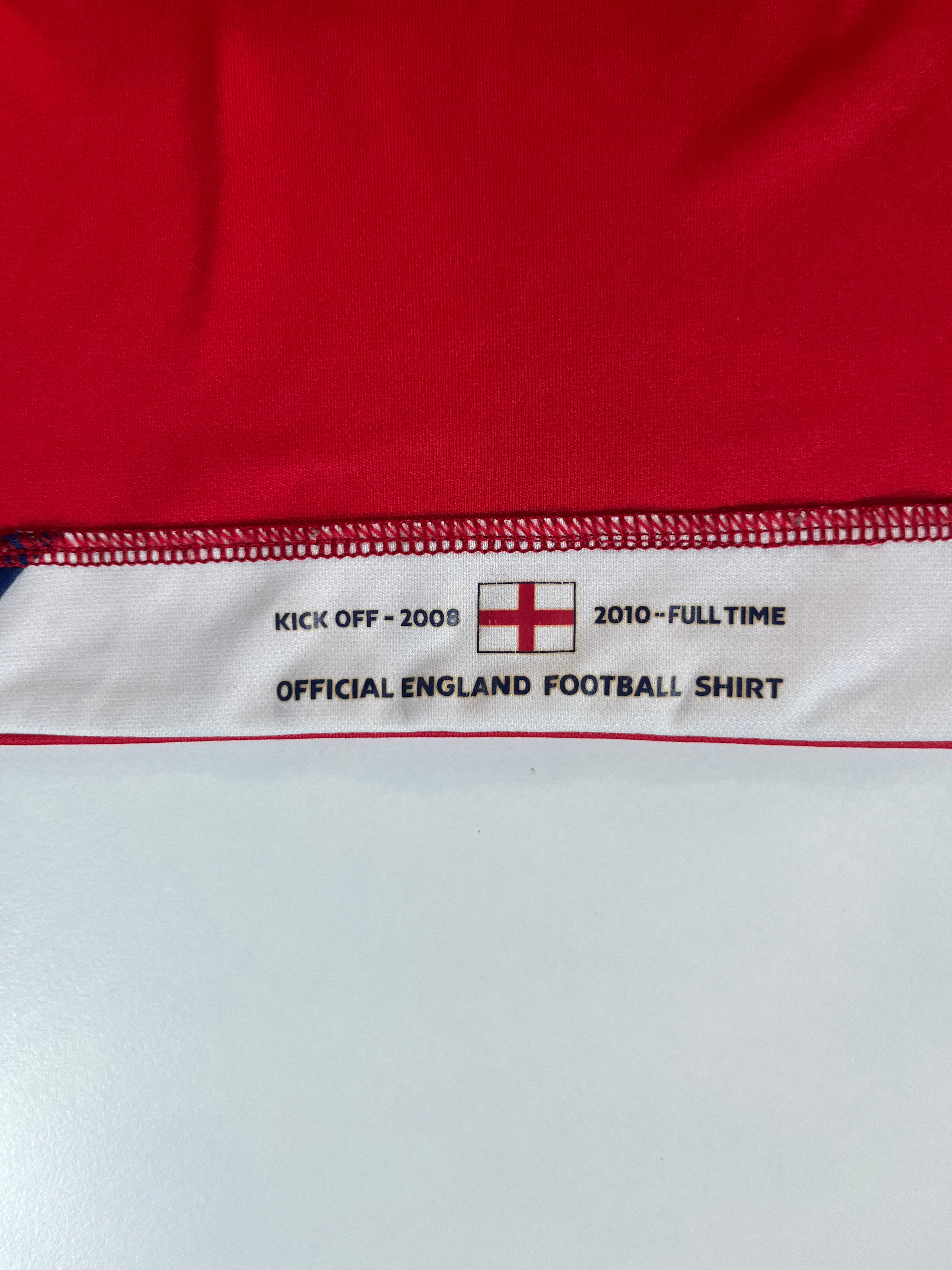 Umbro Anglia válogatott 2008-2010 Steven Gerrard hazai mez