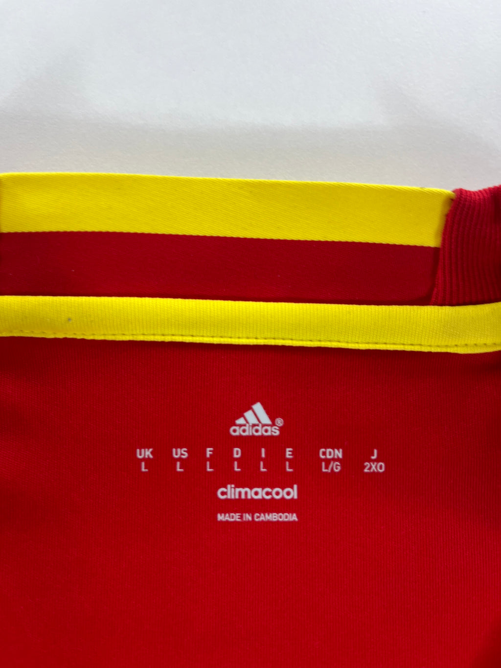 Adidas Spanyol válogatott 2016-2017 hazai mez