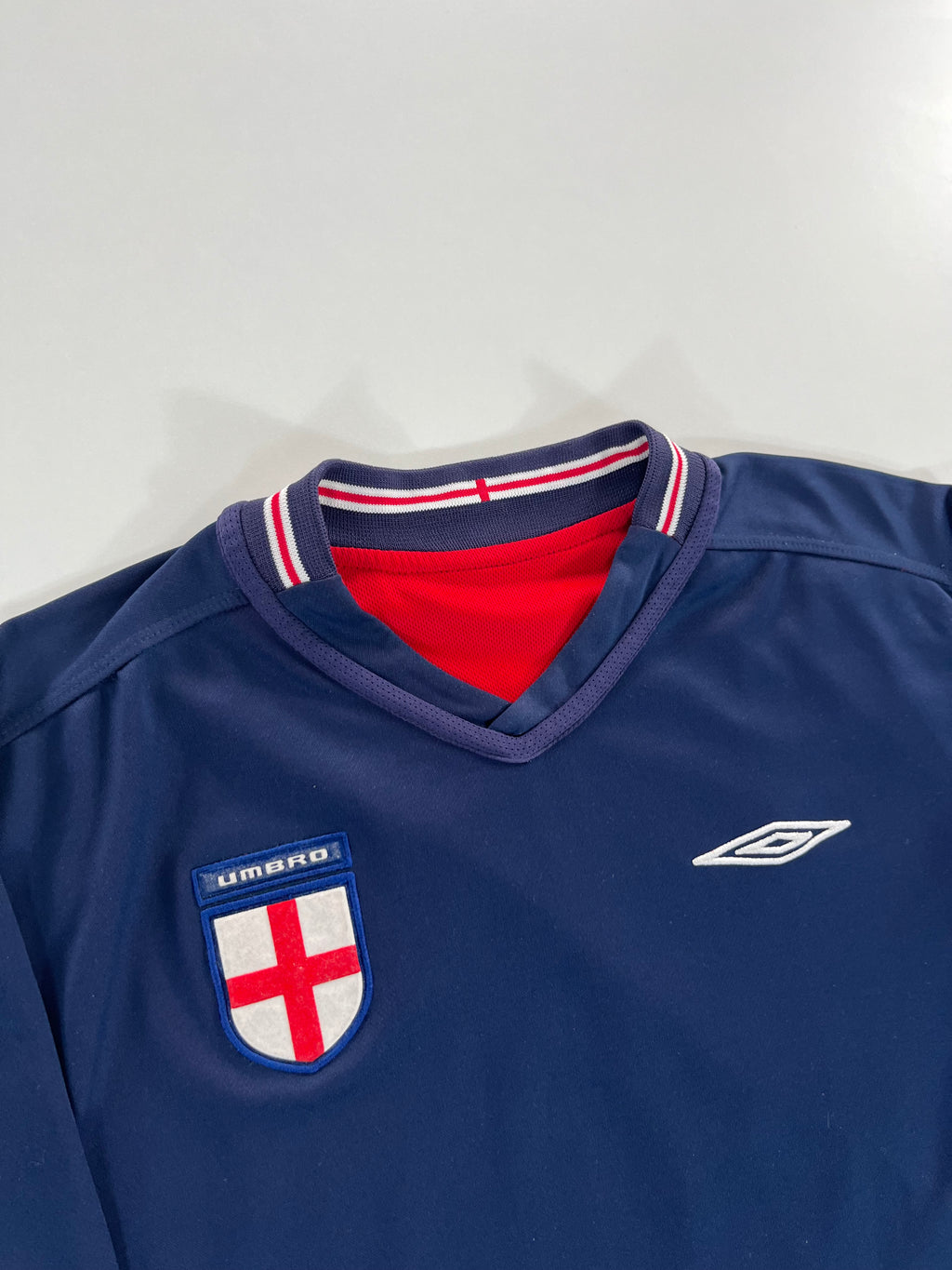 Umbro Anglia válogatott 2002-2004 2 in 1 longsleeve mez