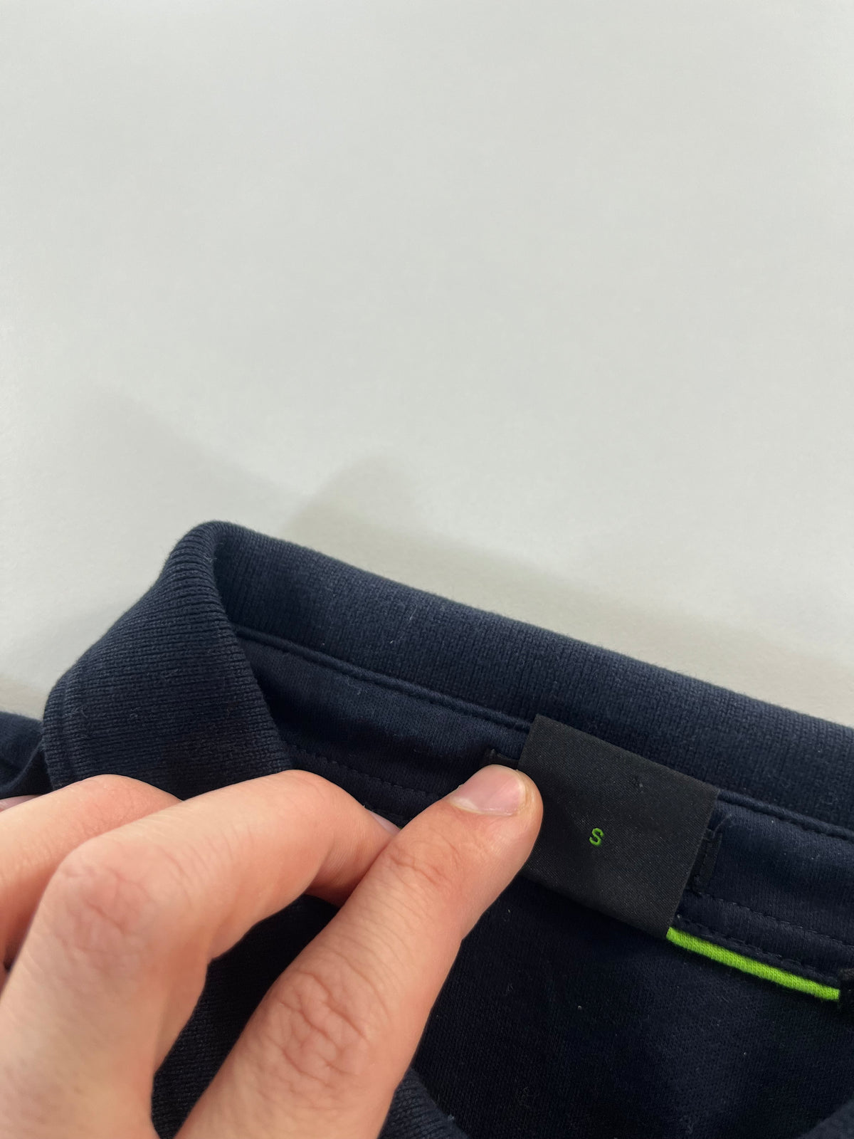 Hugo Boss Regular Fit Luxury Cotton longsleeve pólóing