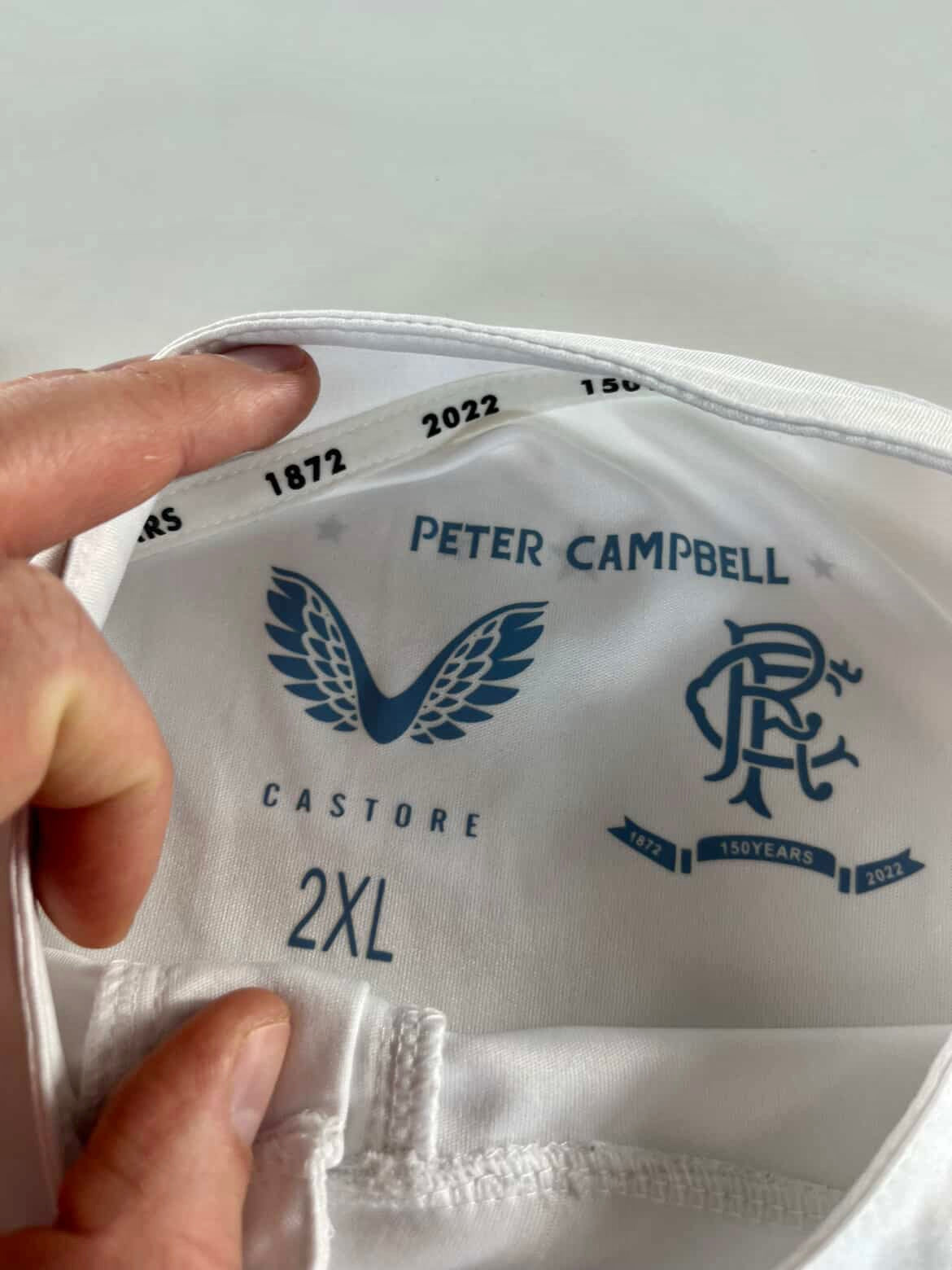 Castore Rangers 2021-2022 alternatív mez