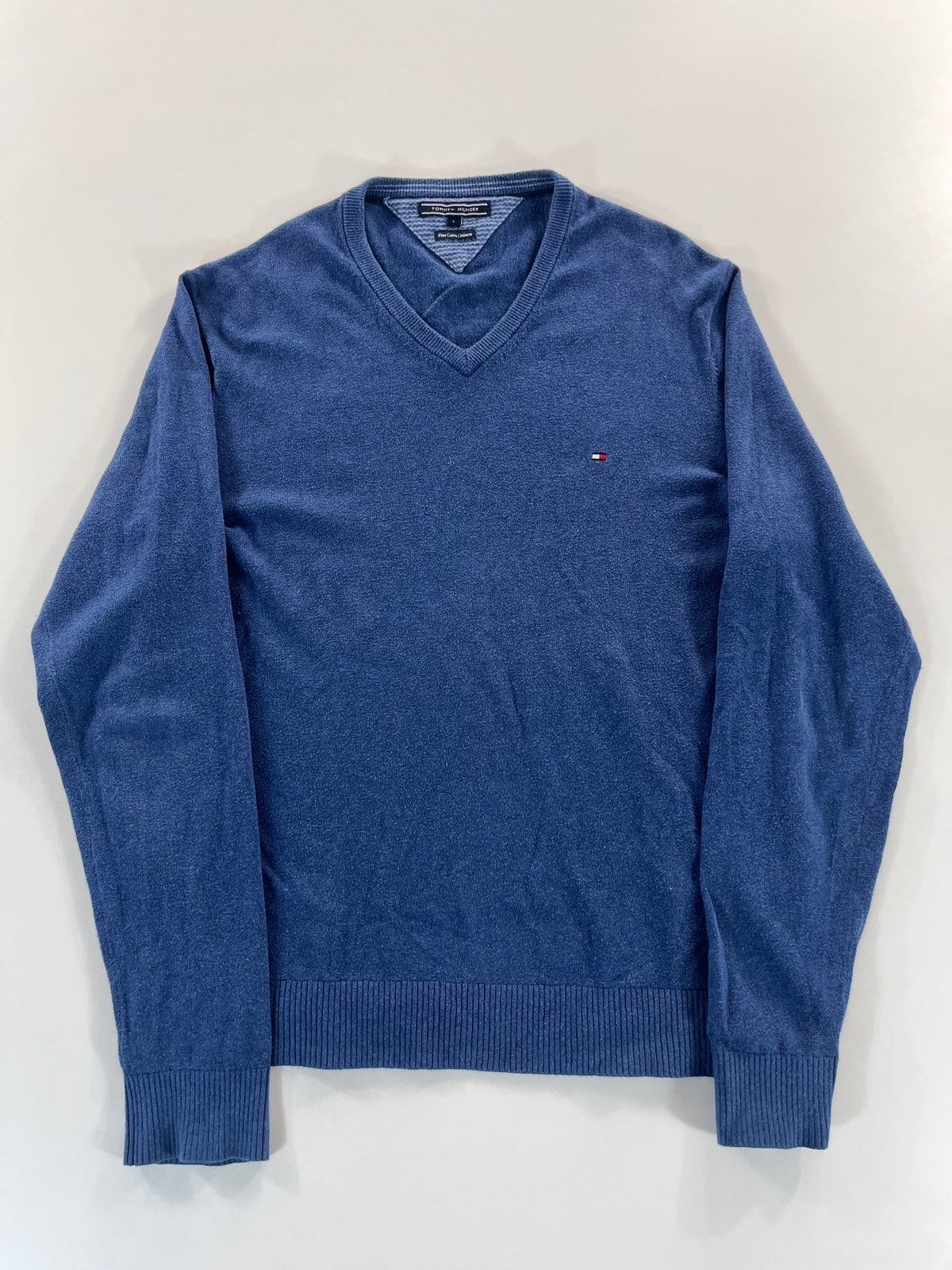 Tommy Hilfiger Prima Cotton Cashmere crewneck pulóver