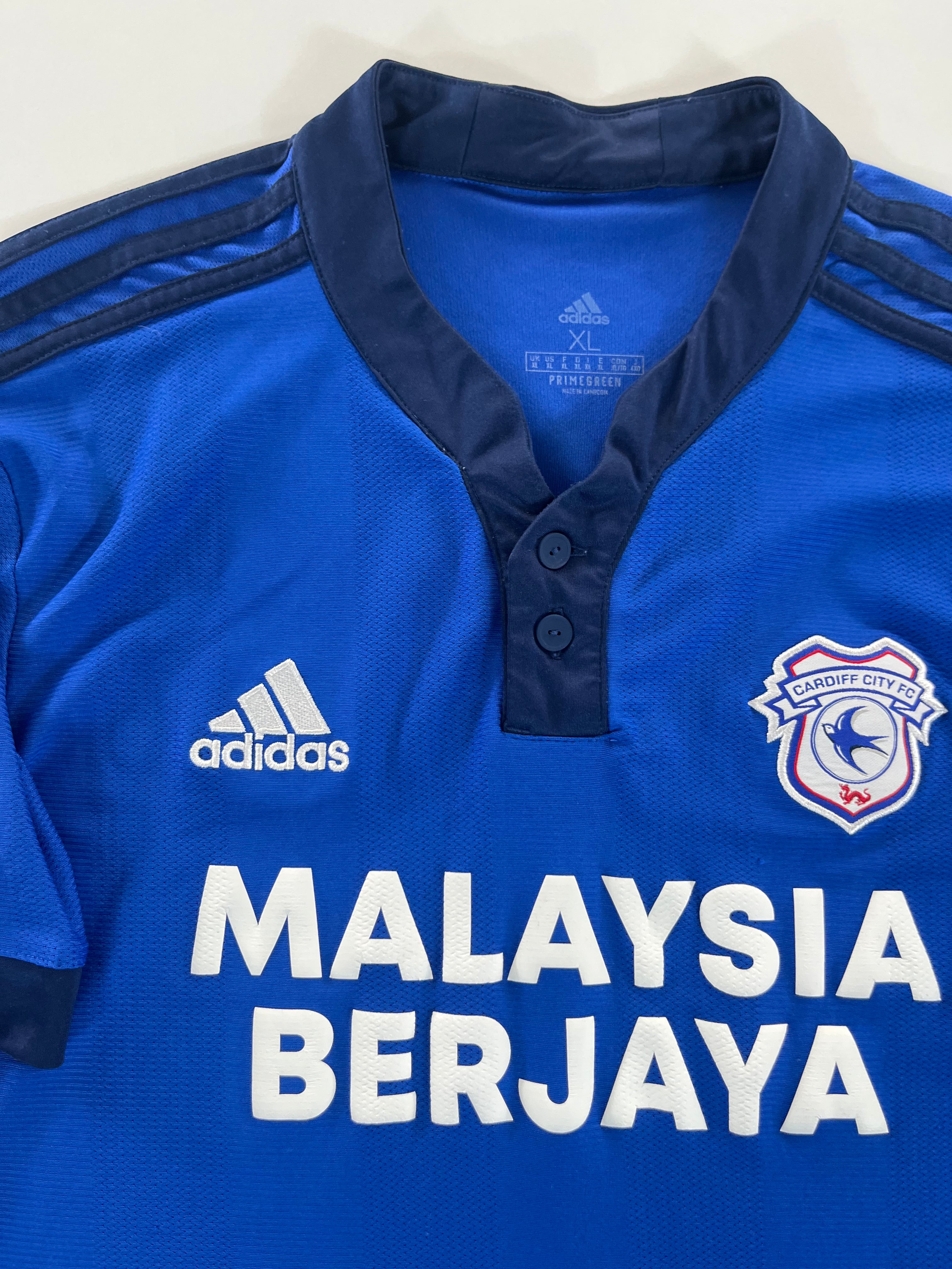 Adidas Cardiff City 2021-2022 Championship hazai mez