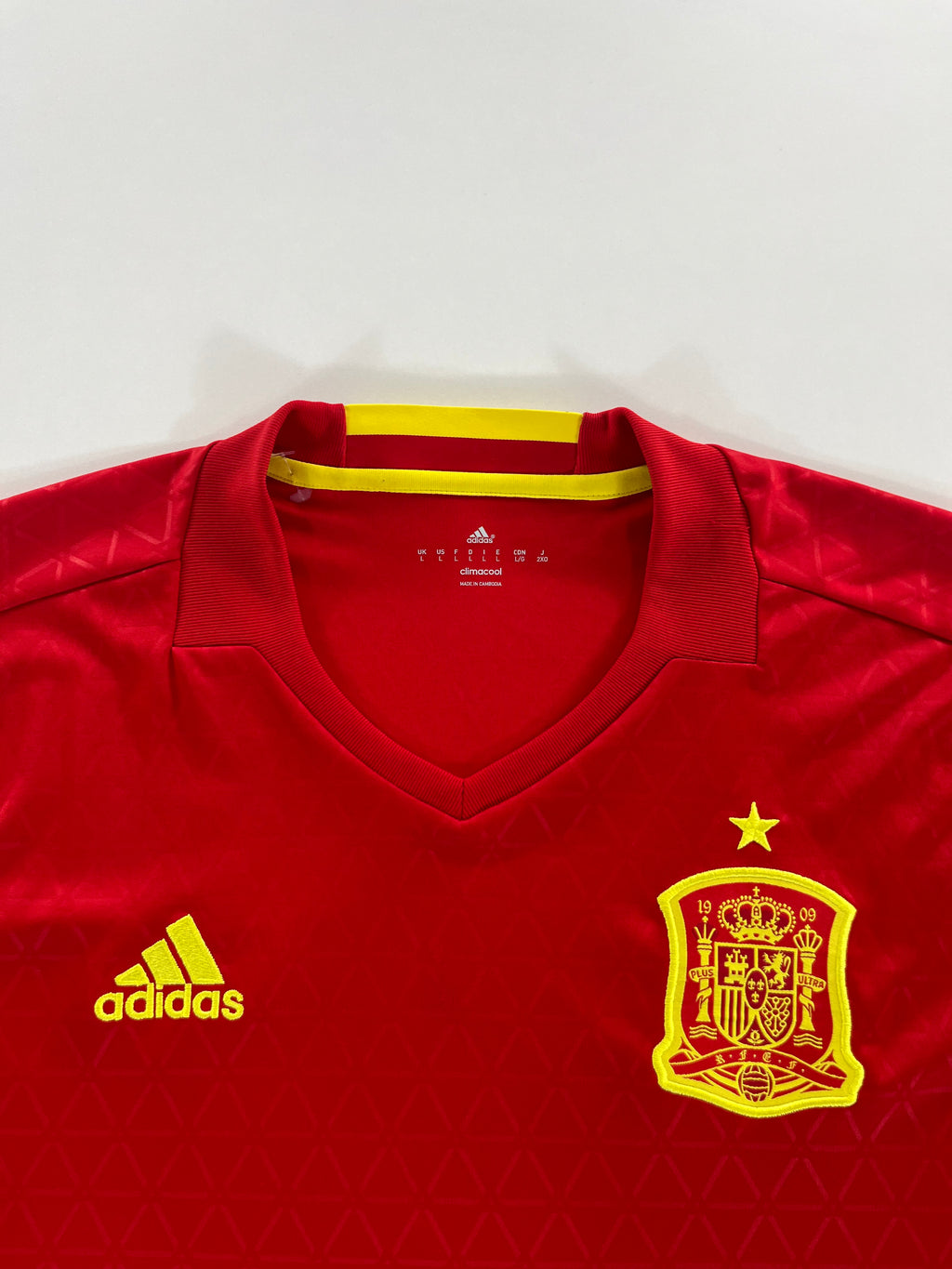 Adidas Spanyol válogatott 2016-2017 hazai mez
