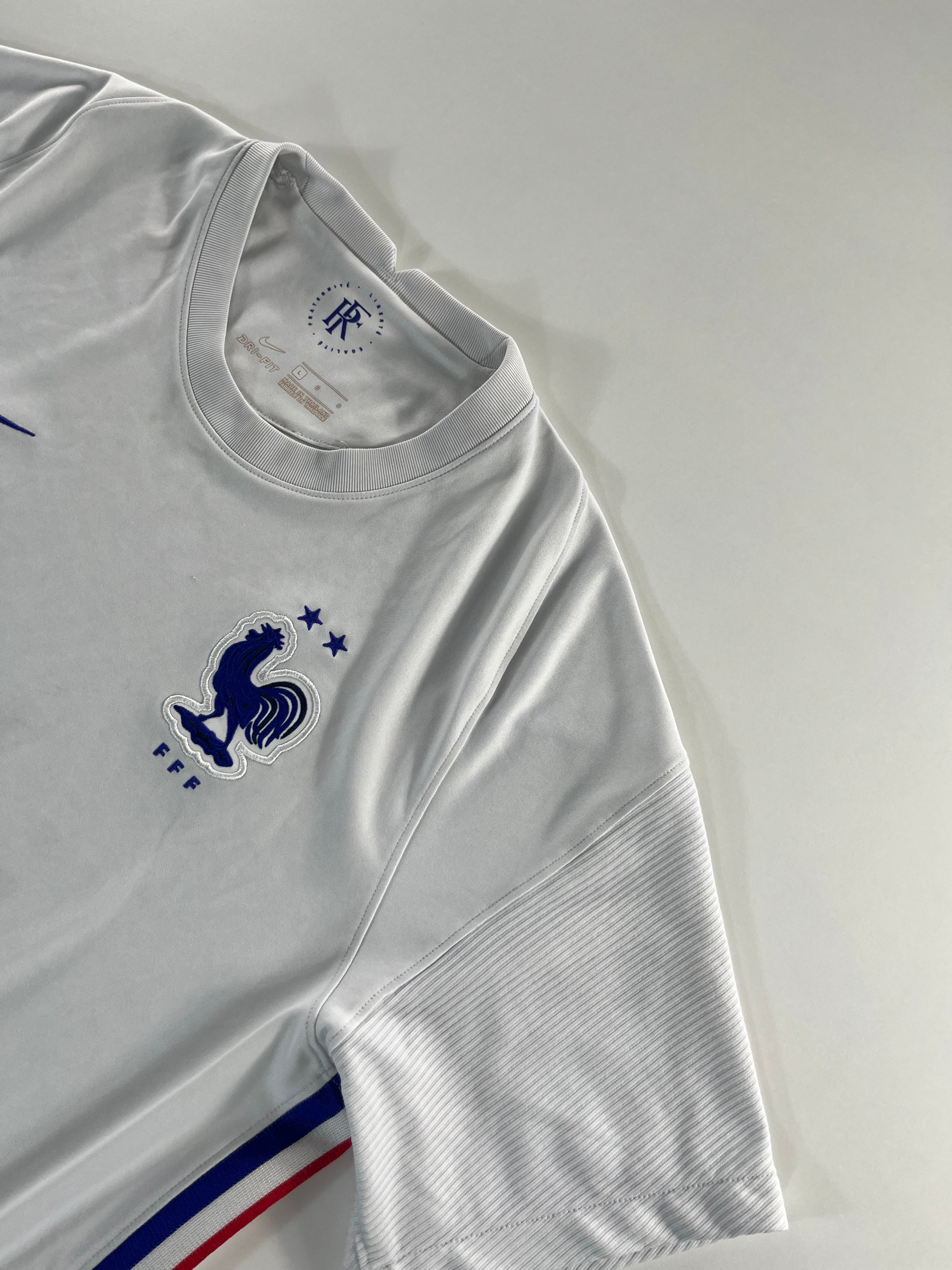Nike Francia válogatott 2020-2021 idegenbeli mez
