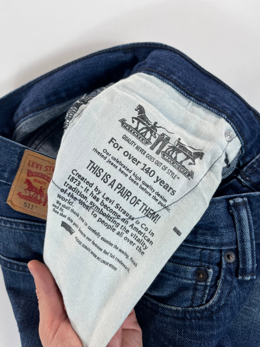 Levi's 511 W30 L32 farmernadrág