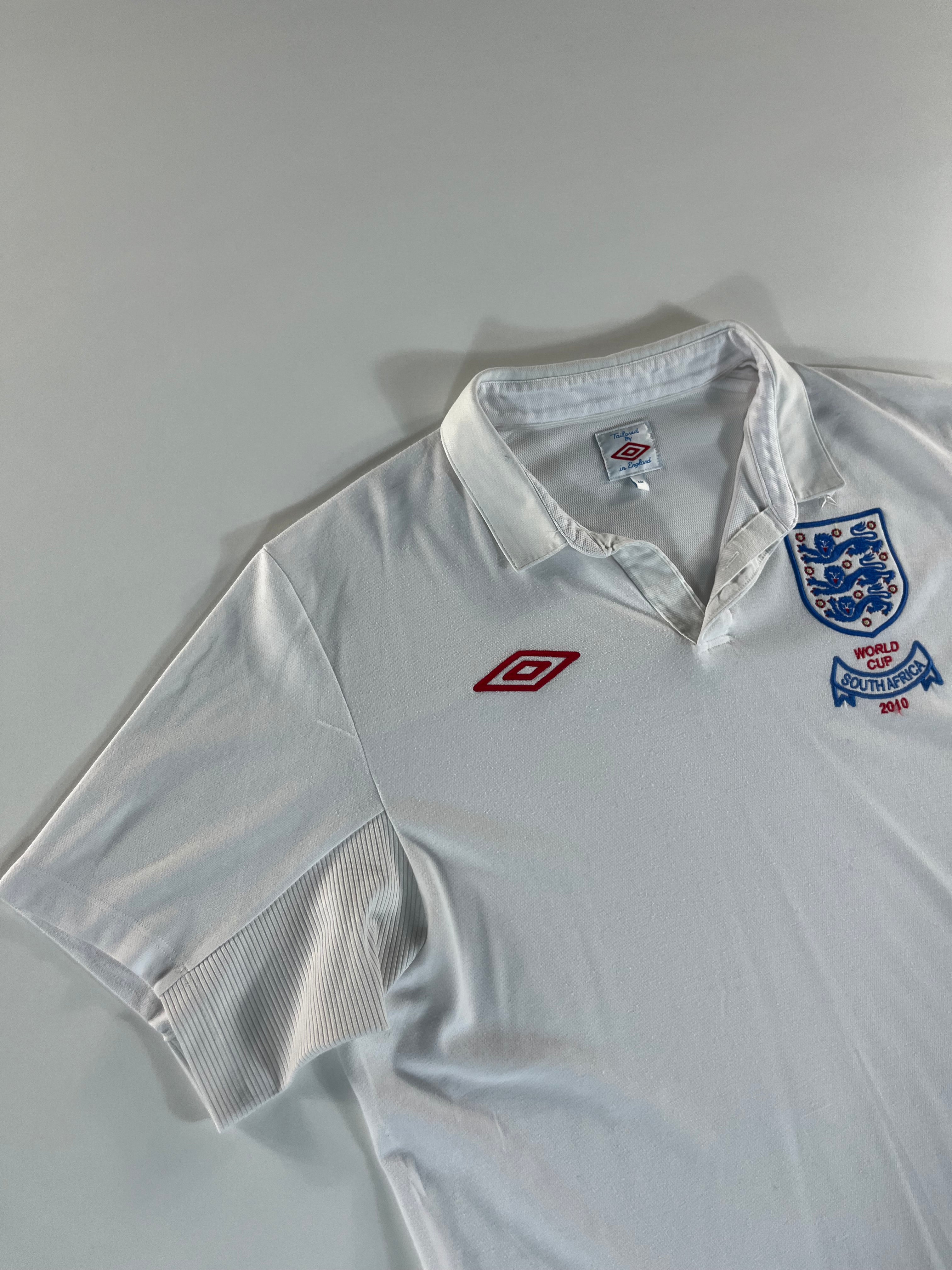 Umbro Anglia válogatott 2009-2010 hazai mez
