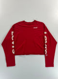 Levi's crop top longsleeve