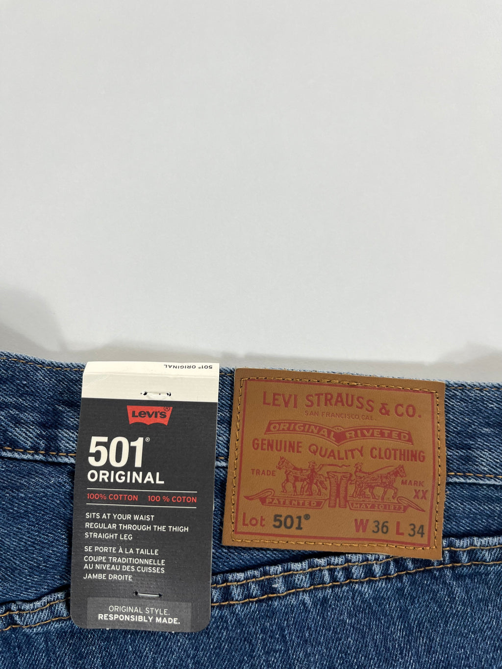 Levi's Lot 501 W36 L34 farmernadrág