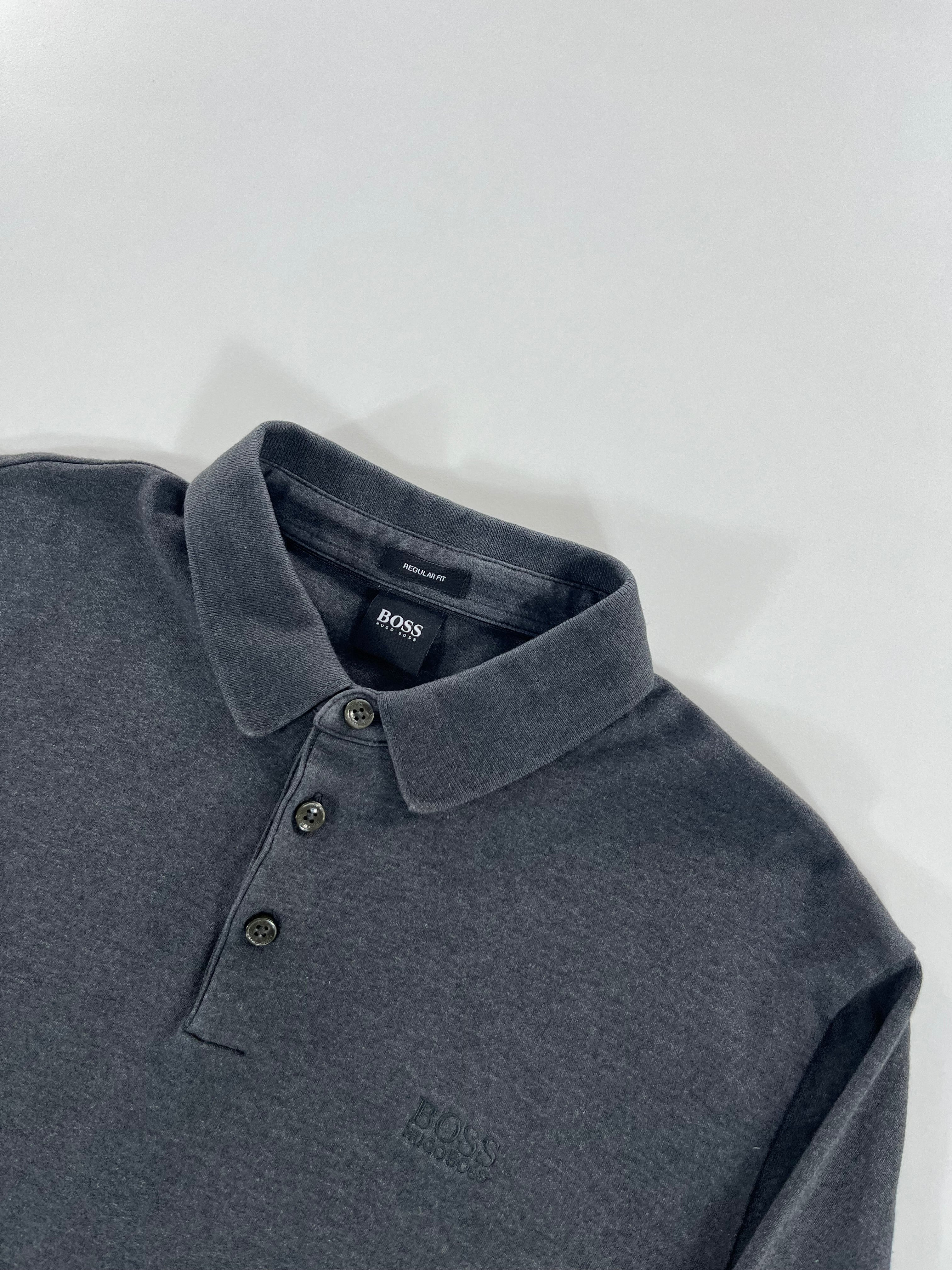 Hugo Boss Regular Fit longsleeve pólóing