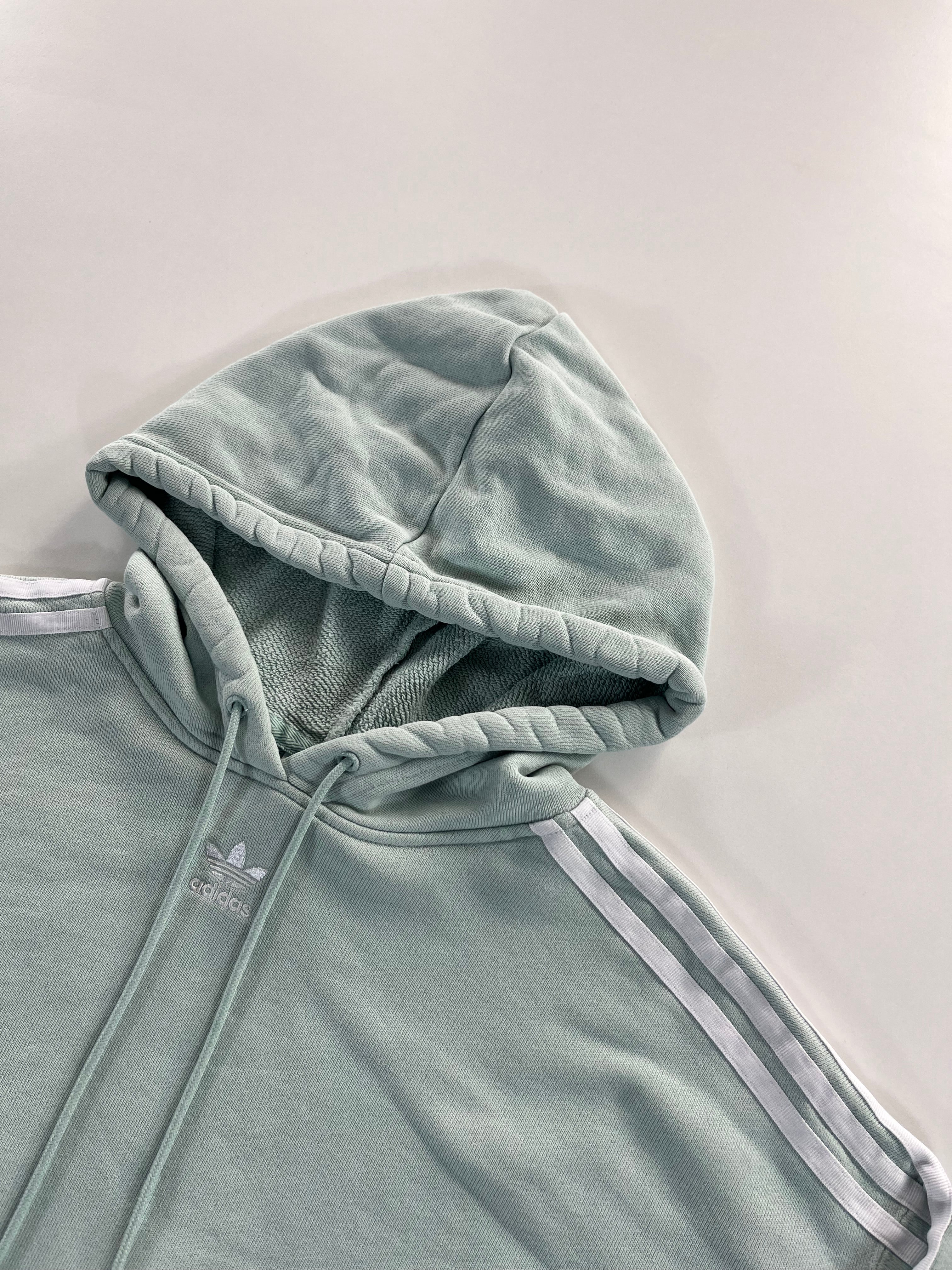 Adidas Originals cropped hoodie pulóver