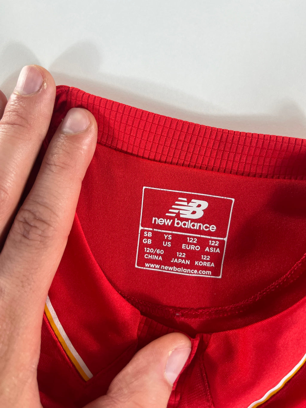 New Balance 2015-2016 Jordan Henderson hazai mez