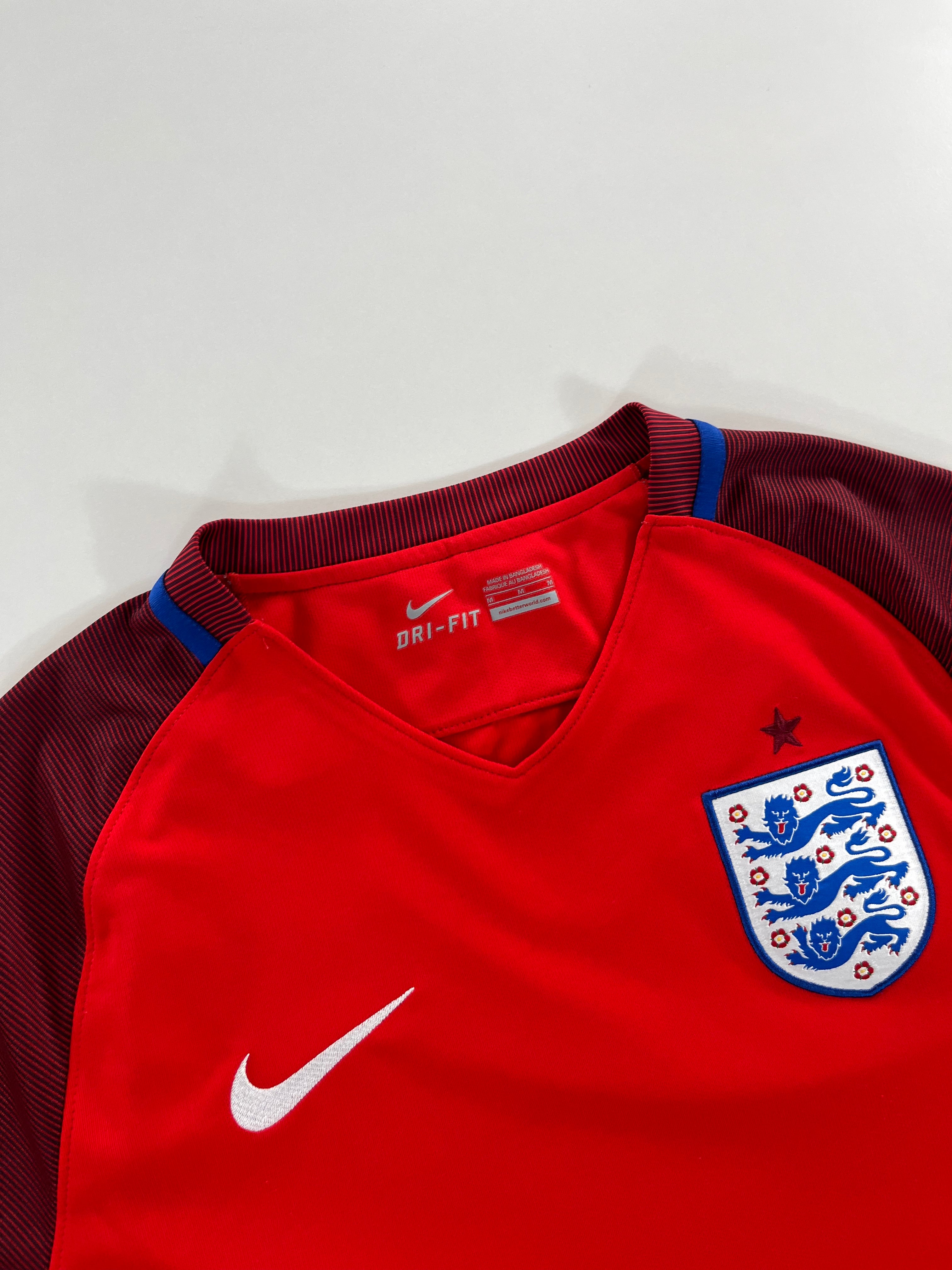Nike Anglia válogatott 2016-2017 idegenbeli mez