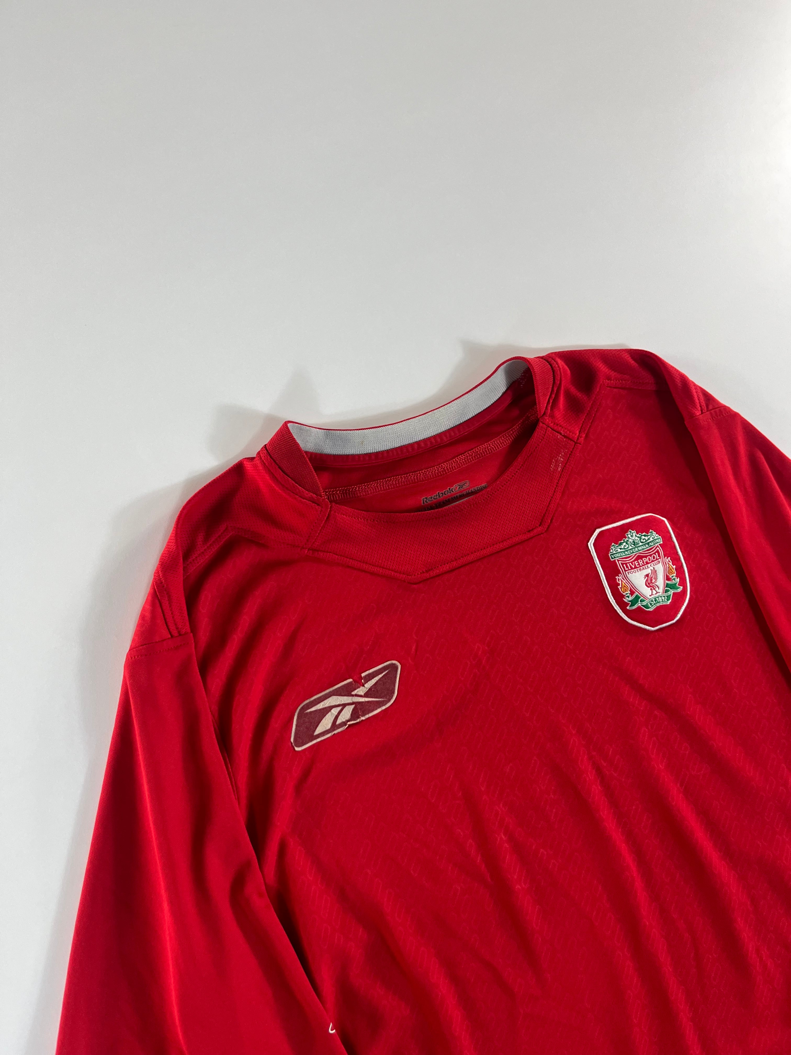 Reebok Liverpool 2004-2005 longsleeve hazai mez