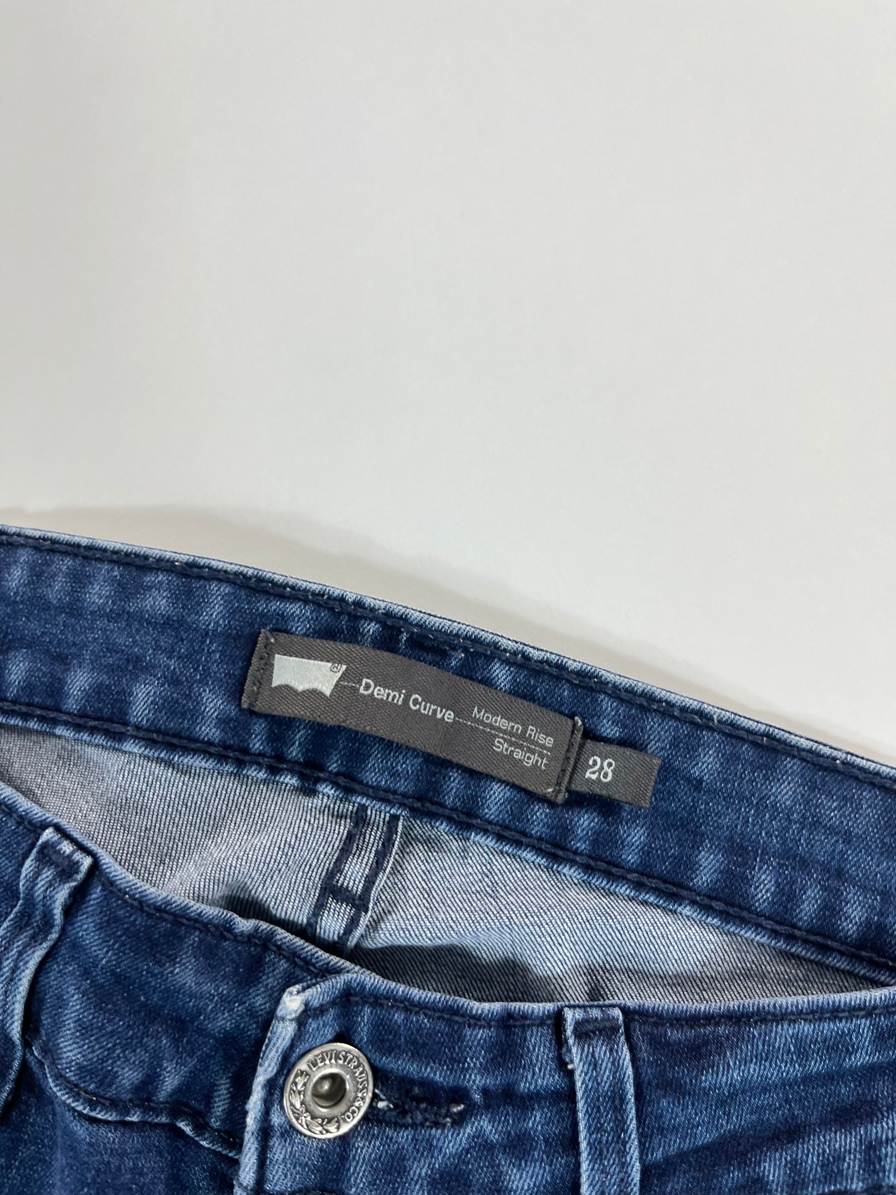 Levi's Demi Curve Modern Rise Straight 28 farmernadrág