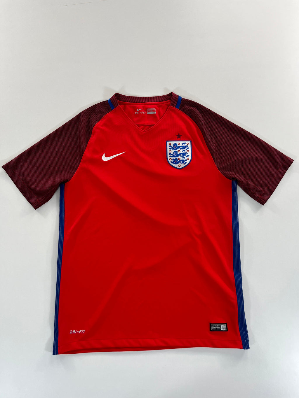 Nike Anglia válogatott 2016-2017 idegenbeli mez