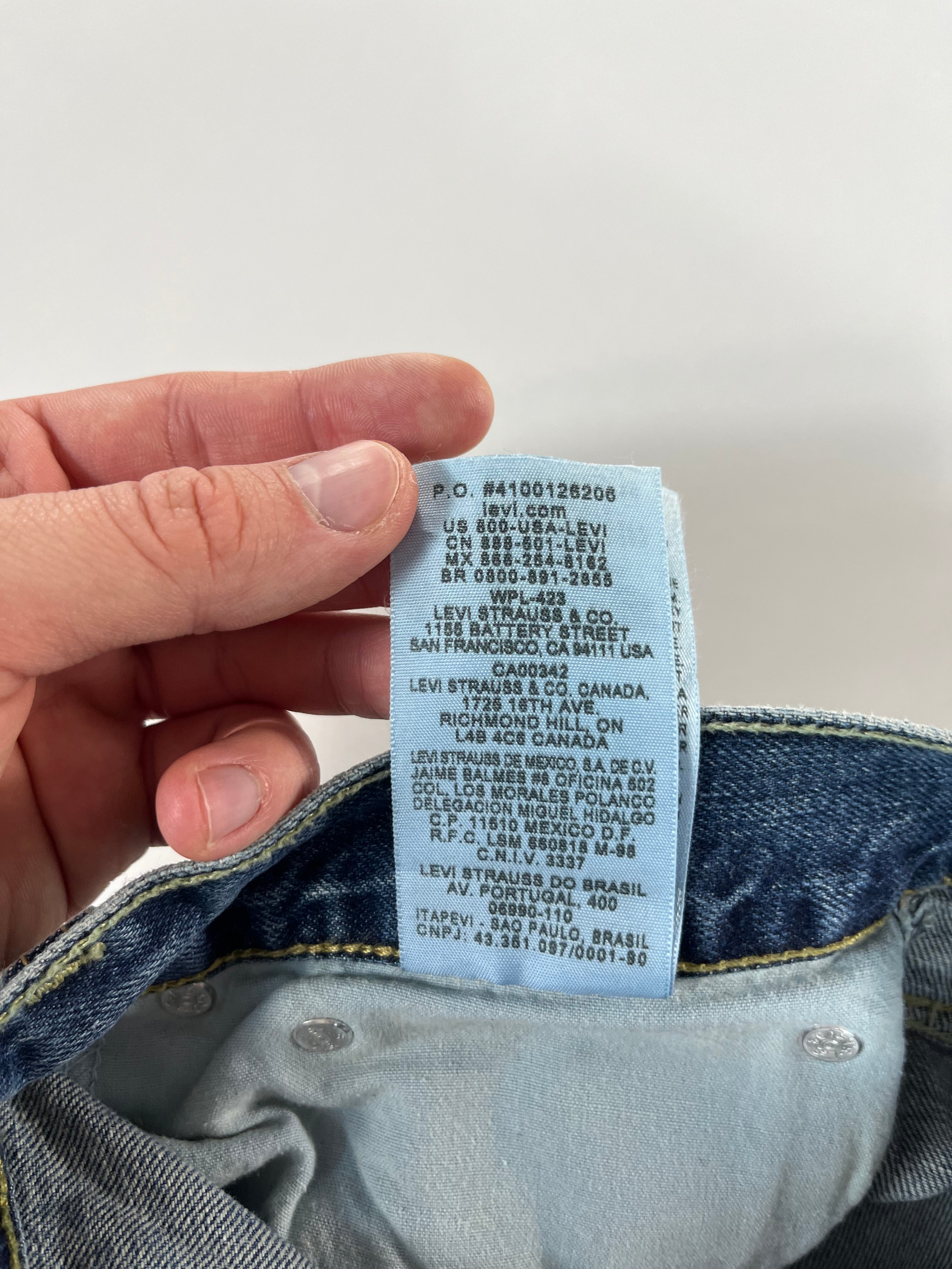 Levi's 514 Slim Straight W32 L32 farmernadrág