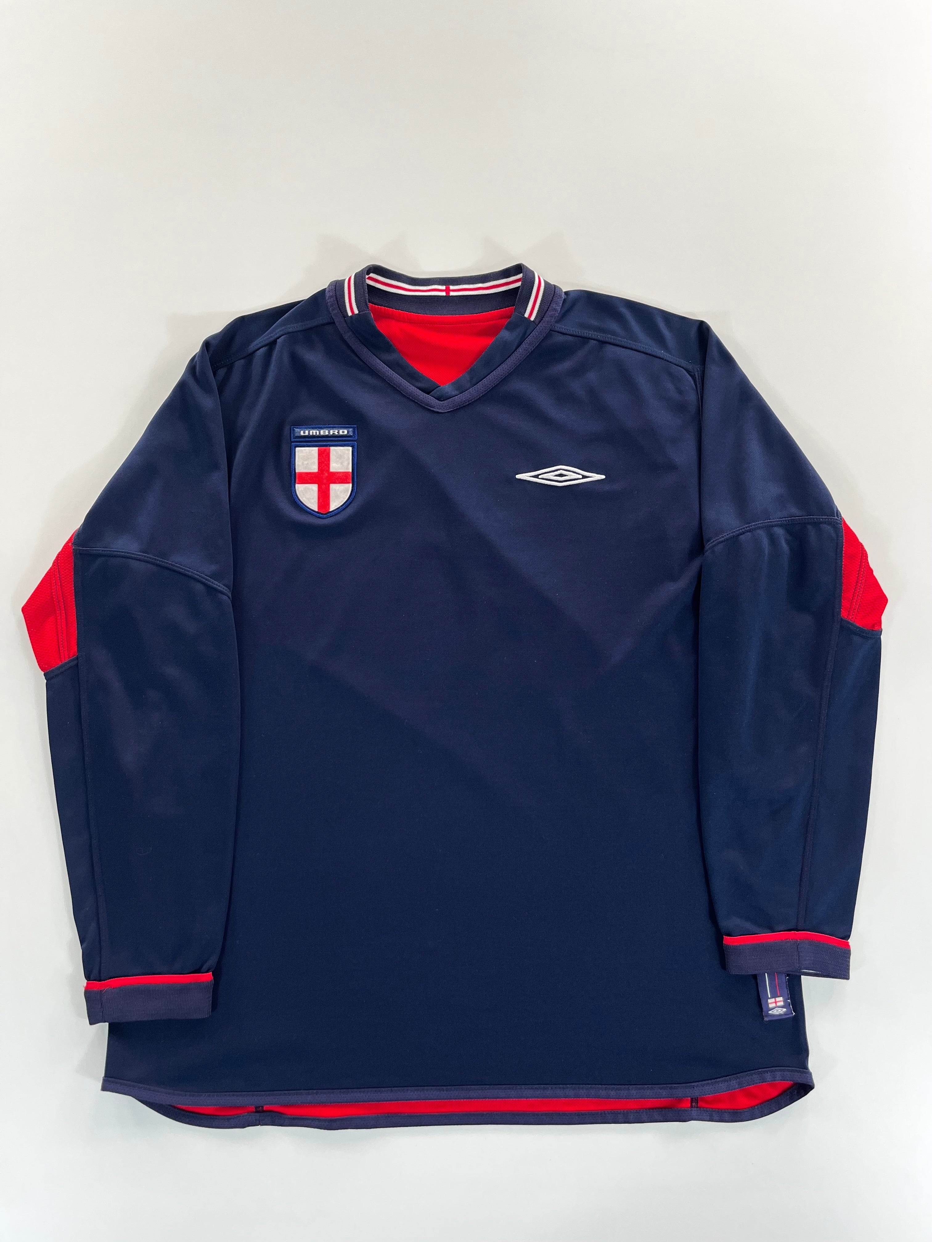 Umbro Anglia válogatott 2002-2004 2 in 1 longsleeve mez