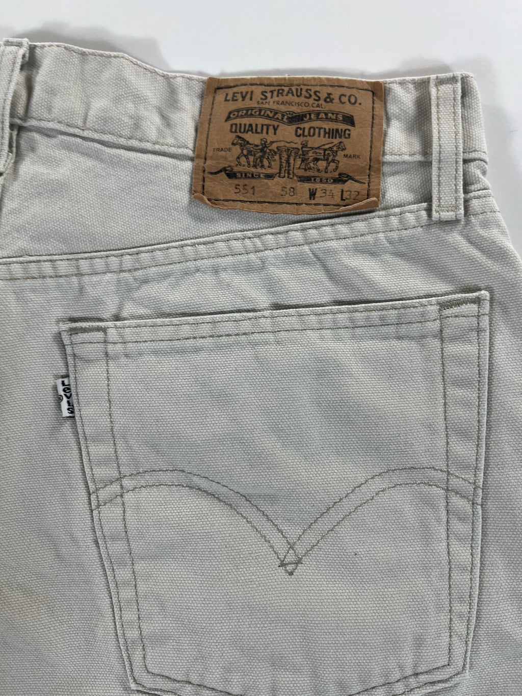 Levi's 551 W34 L32 nadrág