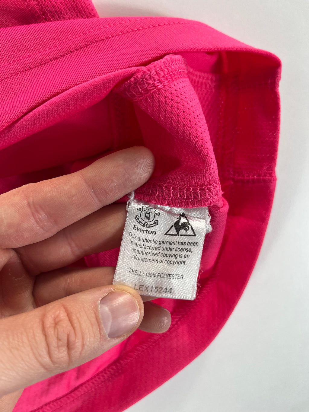 Le Coq Sportif Everton 2010-2011 idegenbeli mez