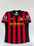 Umbro Manchester City 2011-2012 Smith signed idegenbeli mez