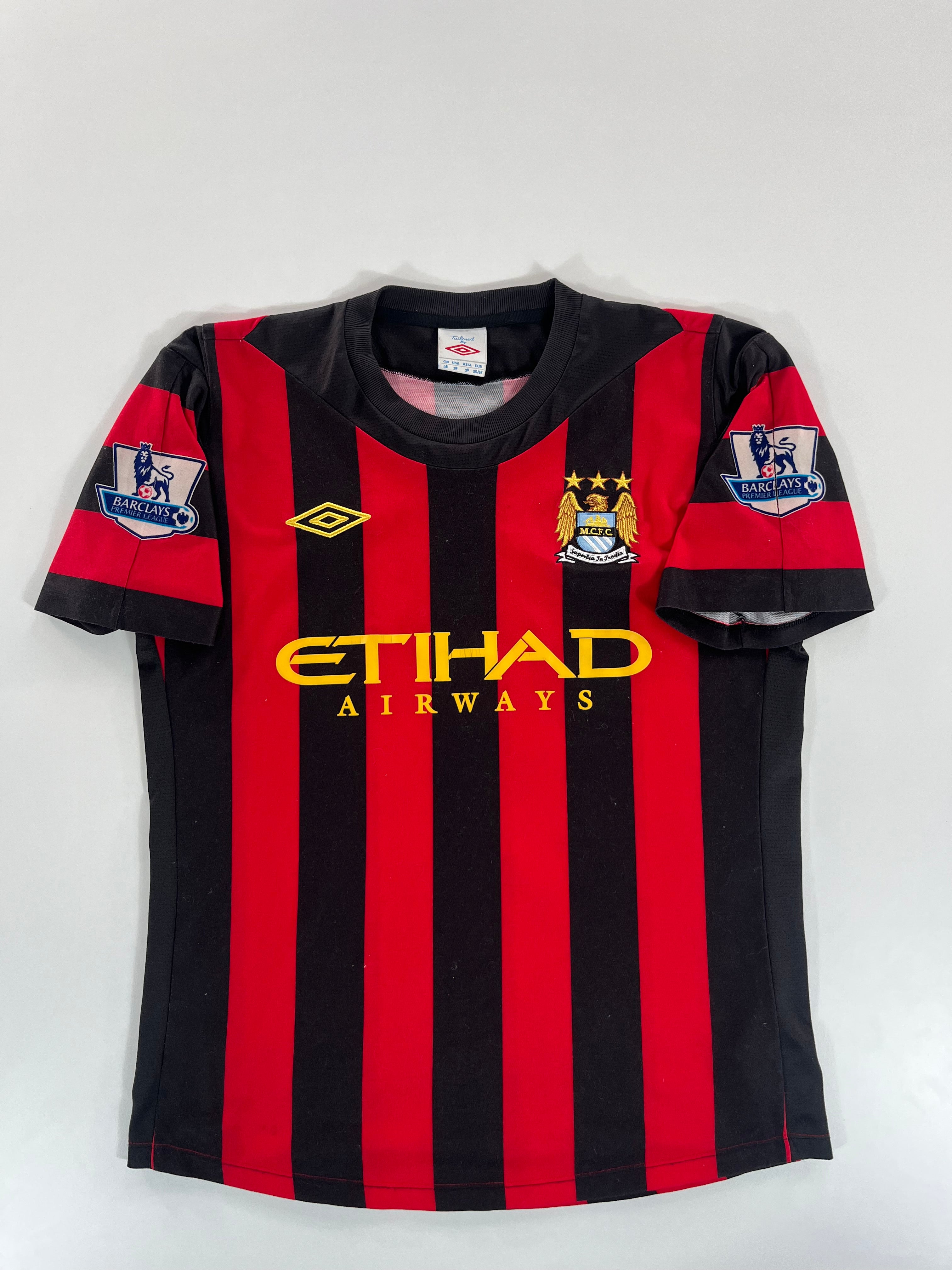 Umbro Manchester City 2011-2012 Smith signed idegenbeli mez