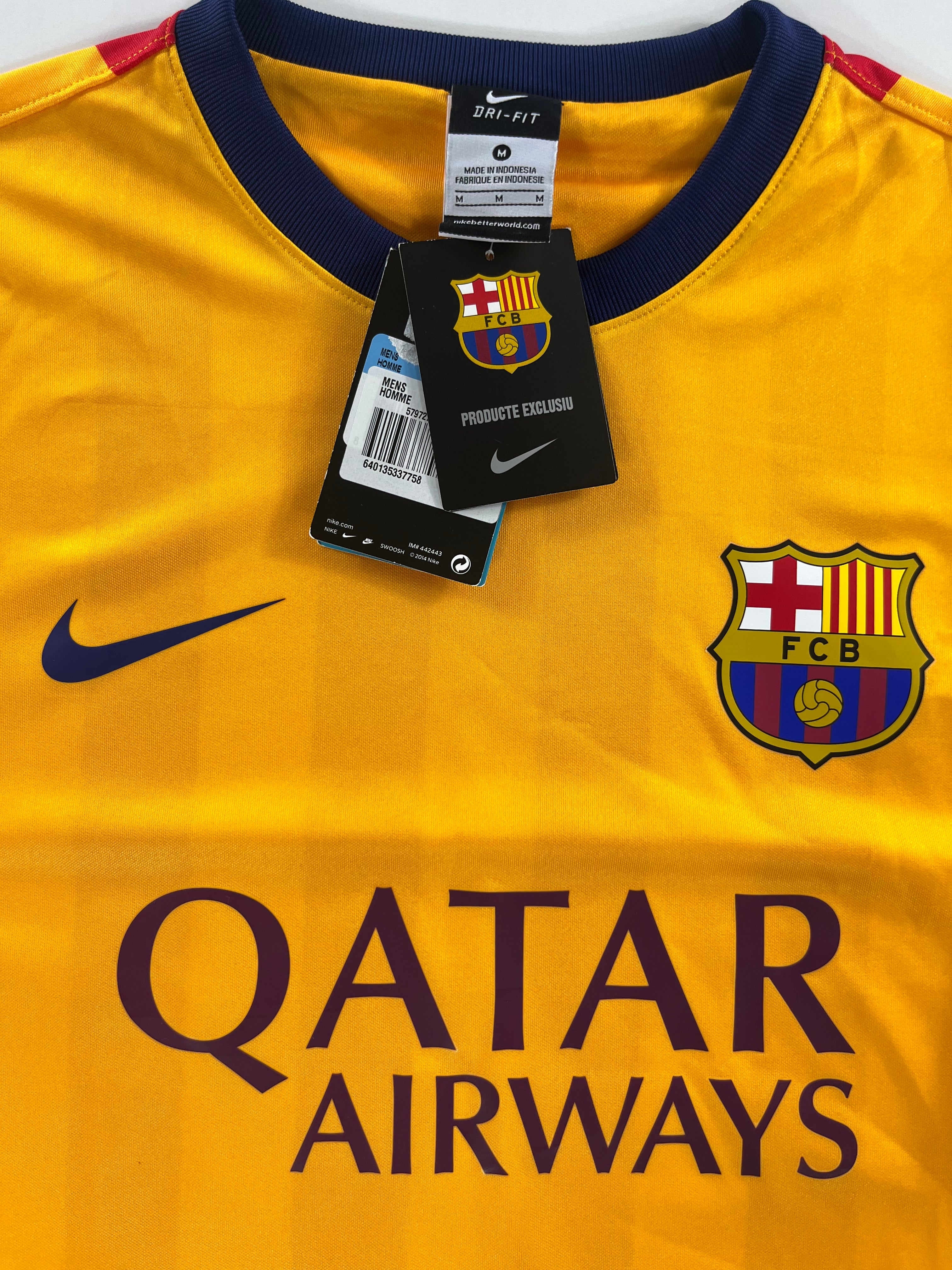 Nike F.C Barcelona 2015-2016 idegenbeli mez