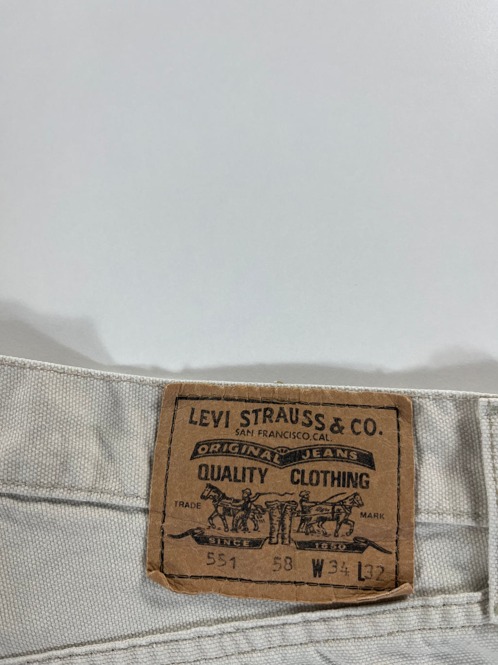 Levi's 551 W34 L32 nadrág