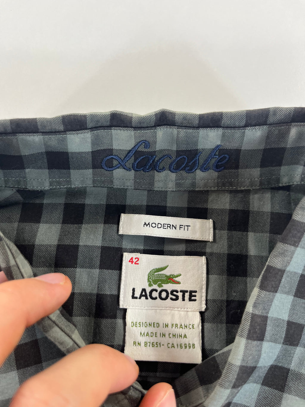 Lacoste Modern Fit ing