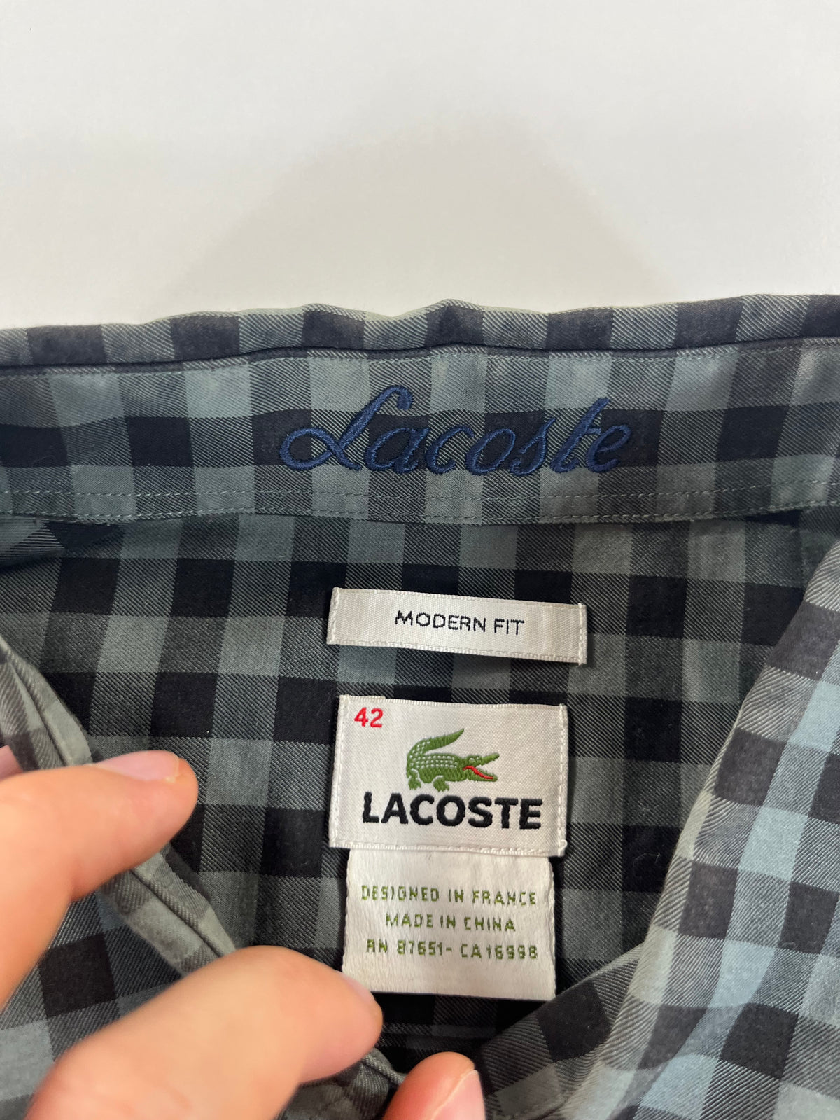 Lacoste Modern Fit ing