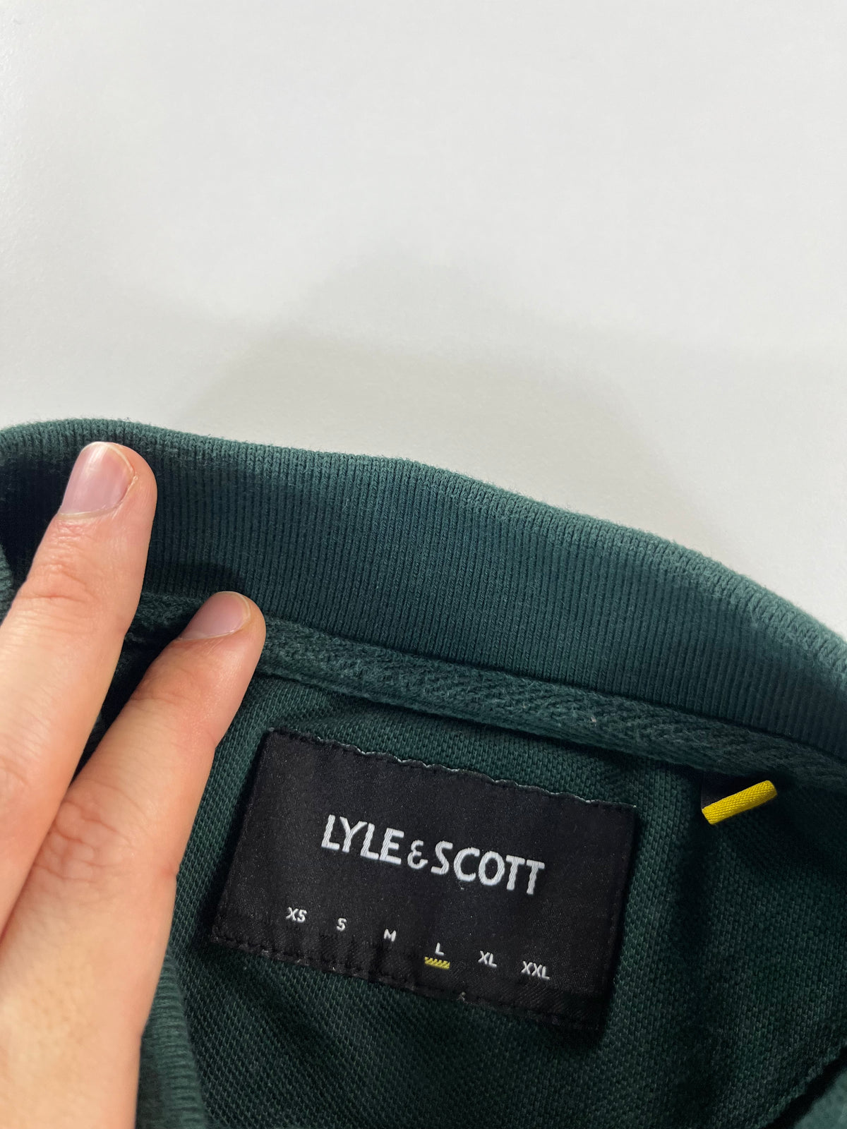 Lyle & Scott longsleeve pólóing