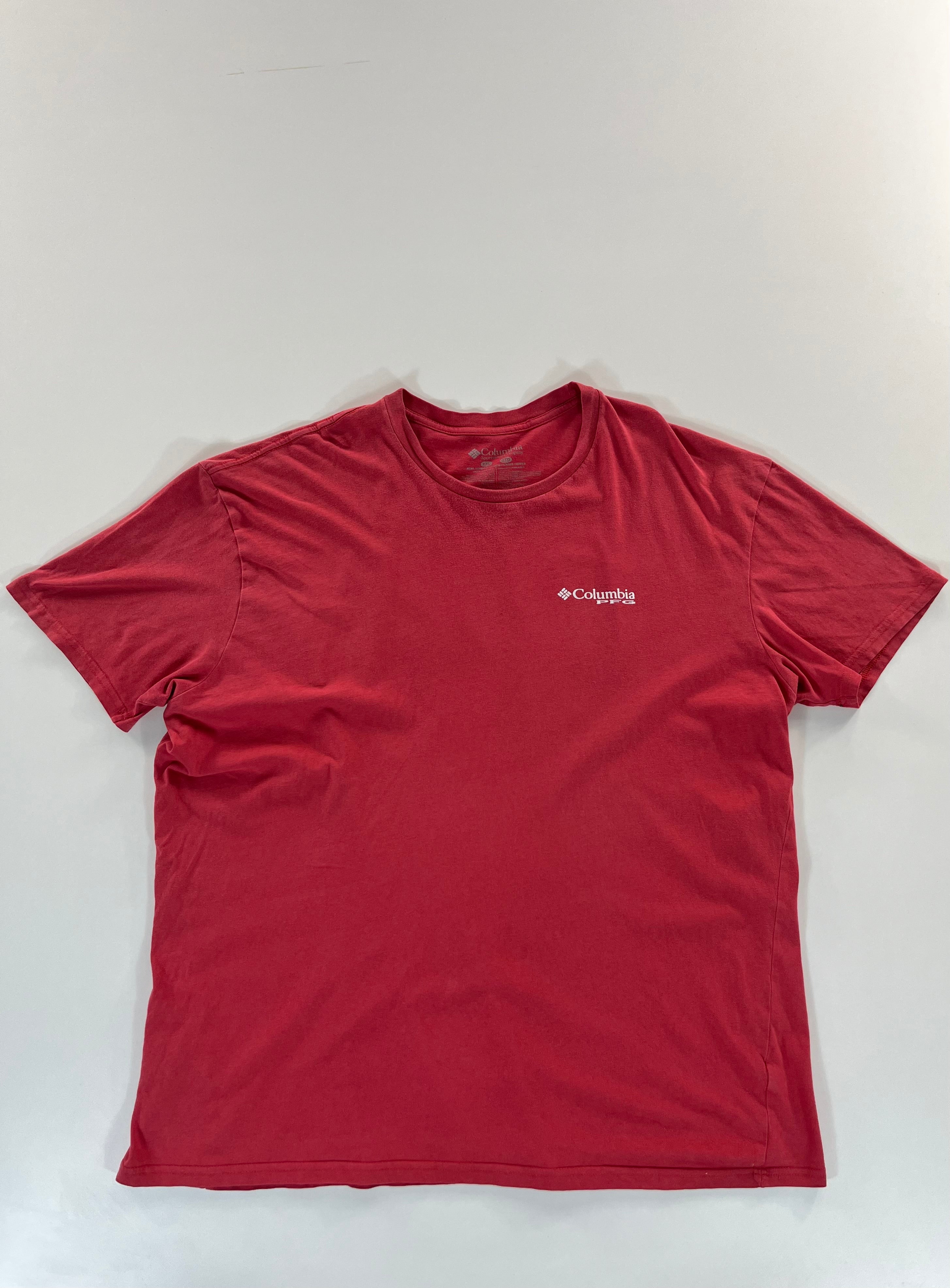 Columbia backprint póló