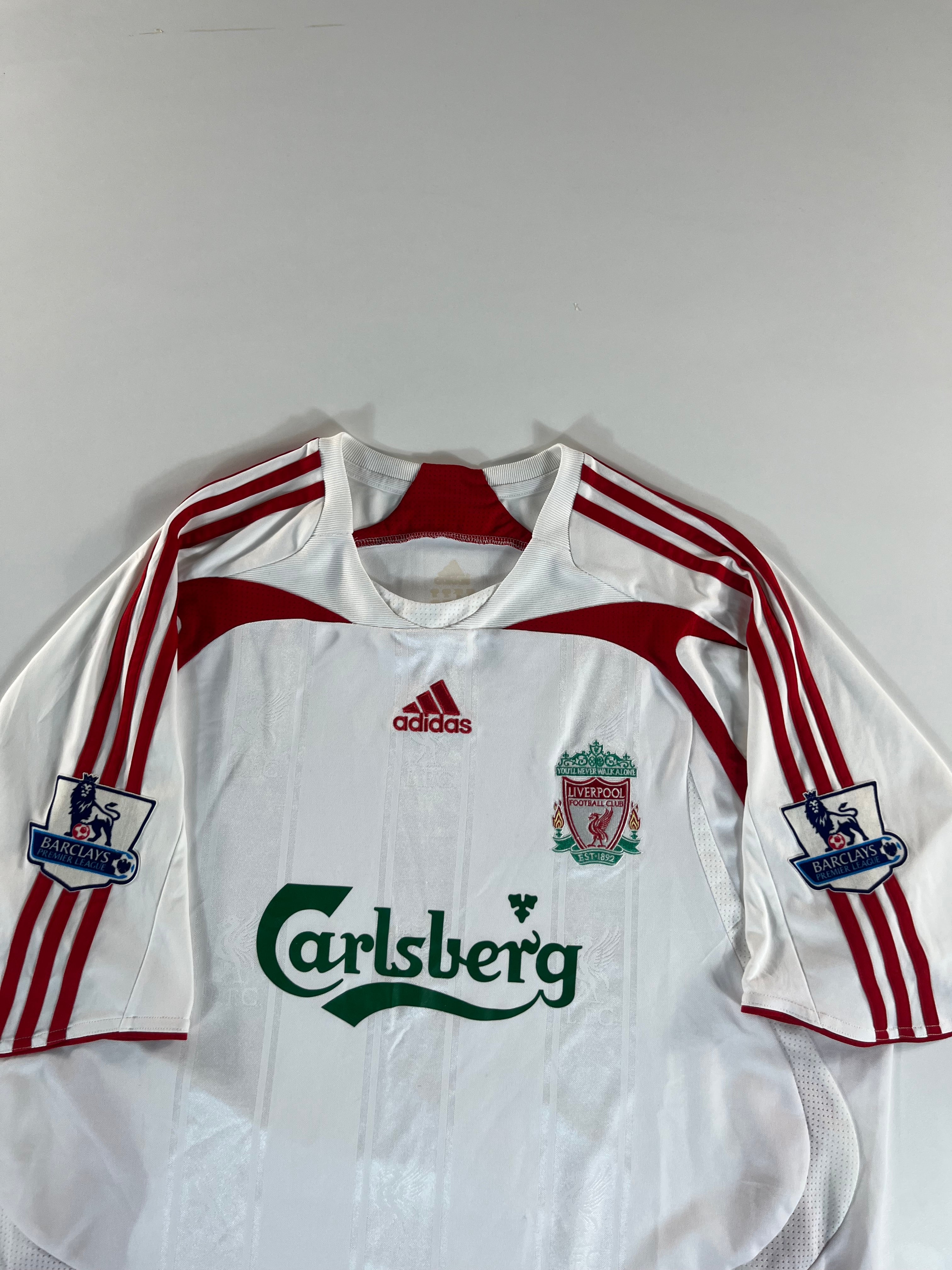 Adidas Liverpool 2007-2008 idegenbeli mez