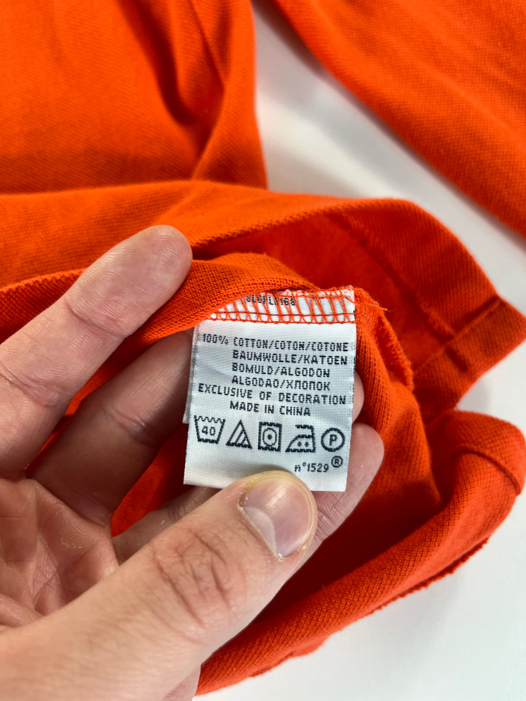 Ralph Lauren Slim fit longsleeve pólóing