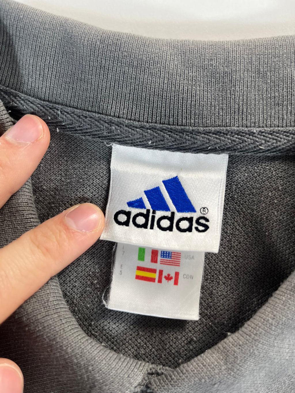 Adidas vintage pólóing