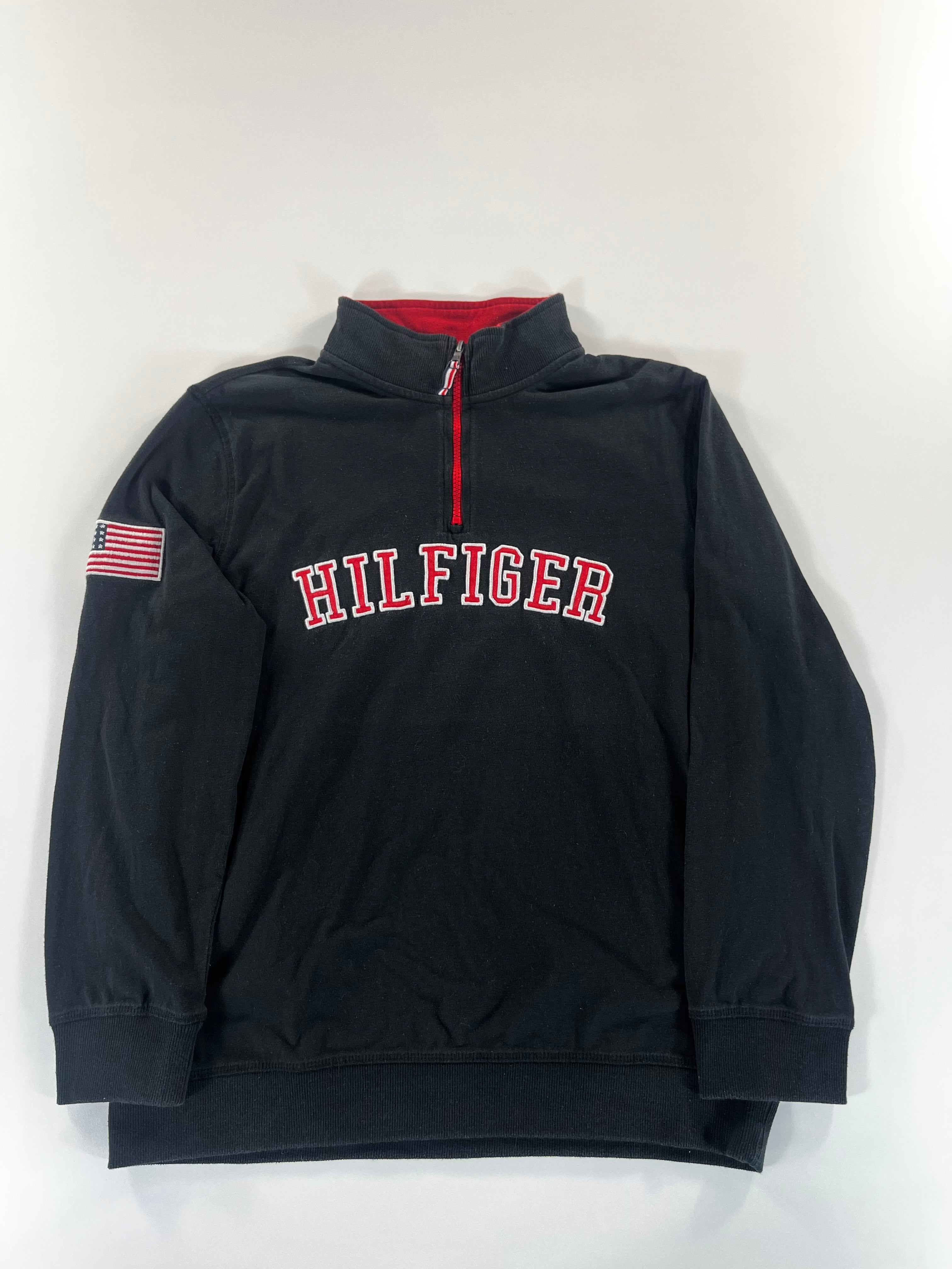 Tommy Hilfiger USA quarter-zip pulóver