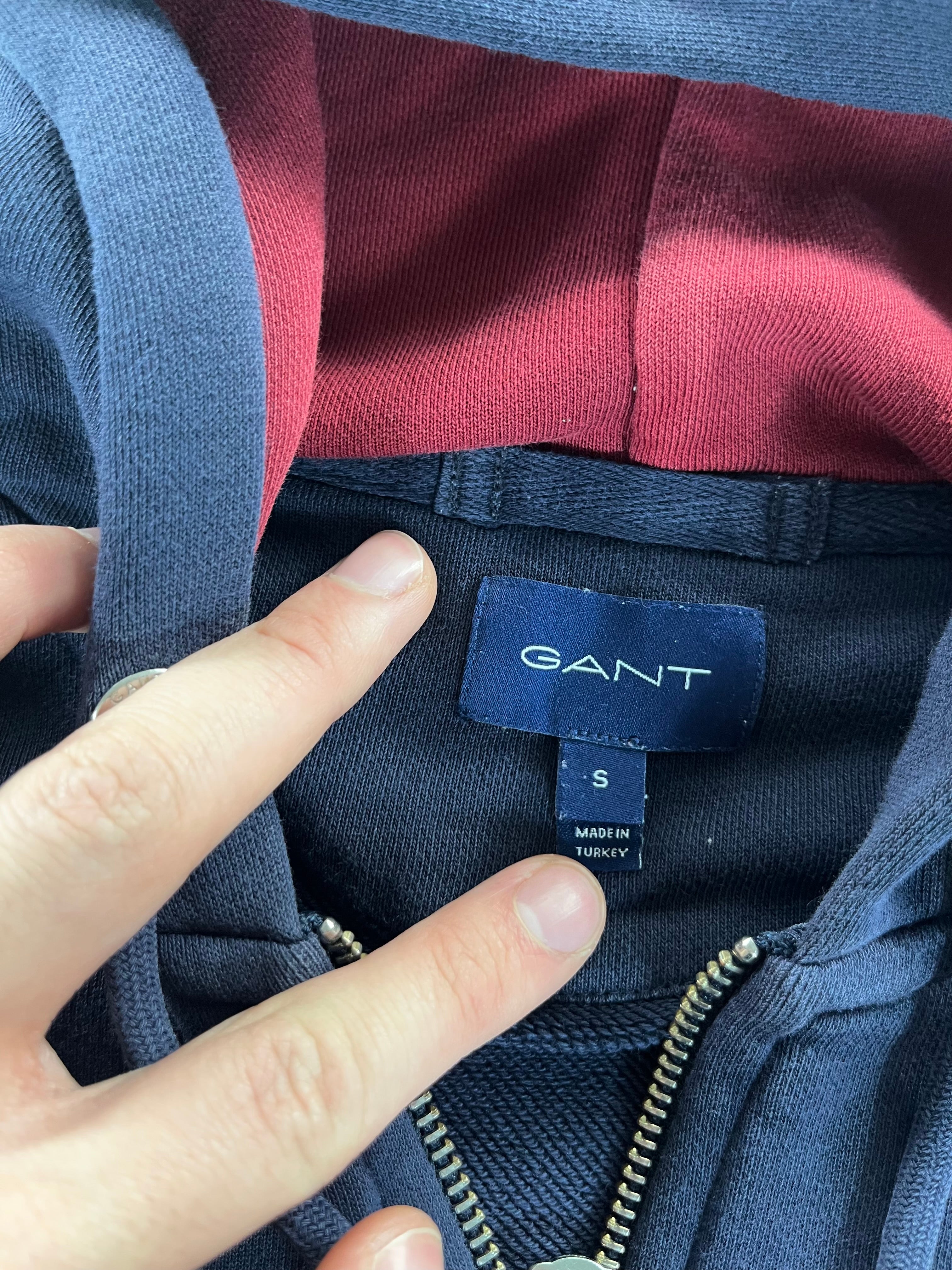 Gant full-zip hoodie pulóver