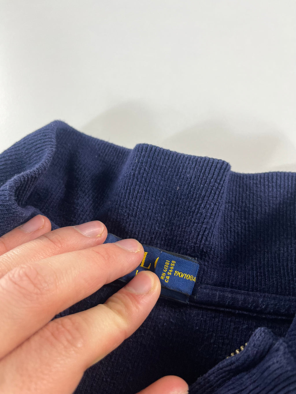 Ralph Lauren quarter-zip pulóver