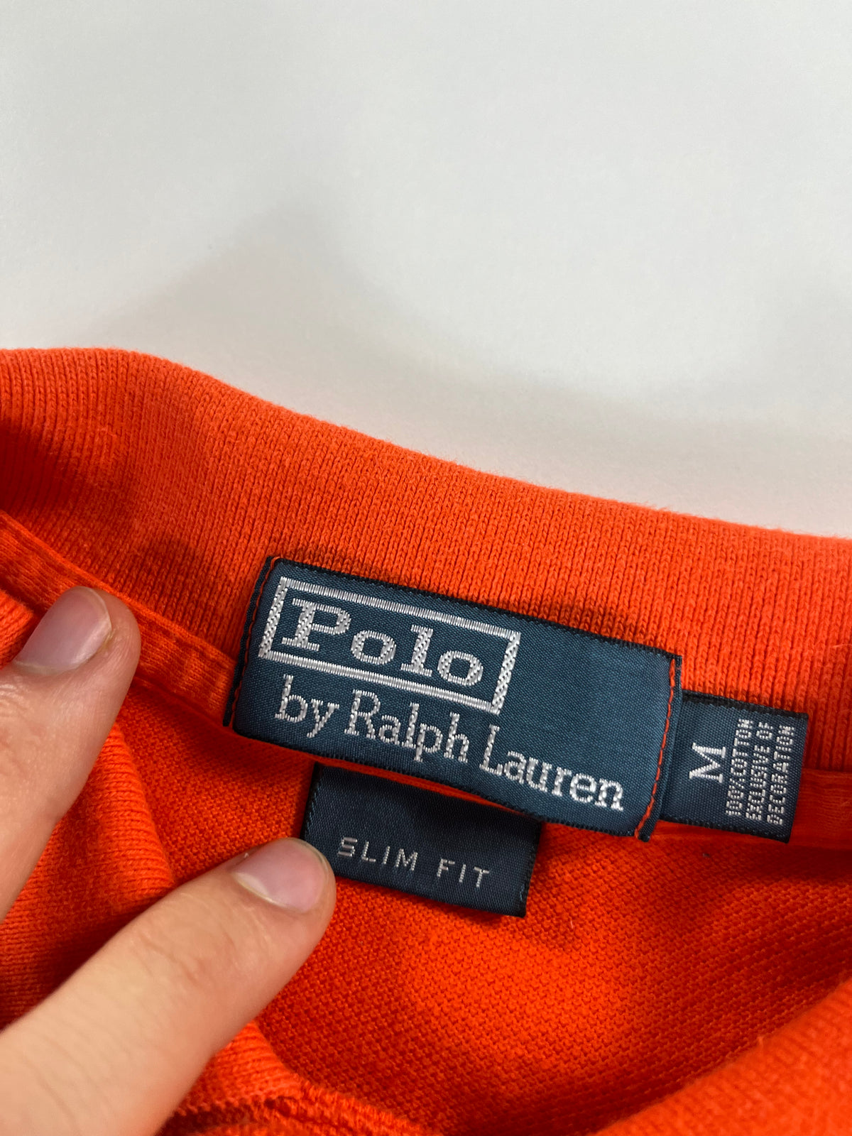 Ralph Lauren Slim Fit longsleeve pólóing