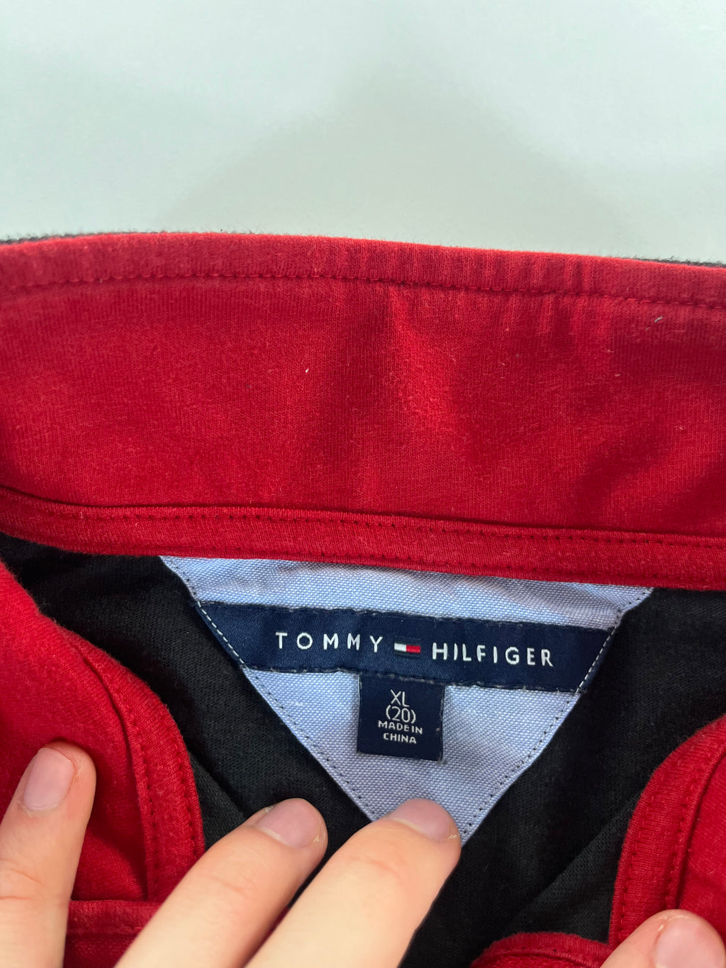 Tommy Hilfiger longsleeve pólóing