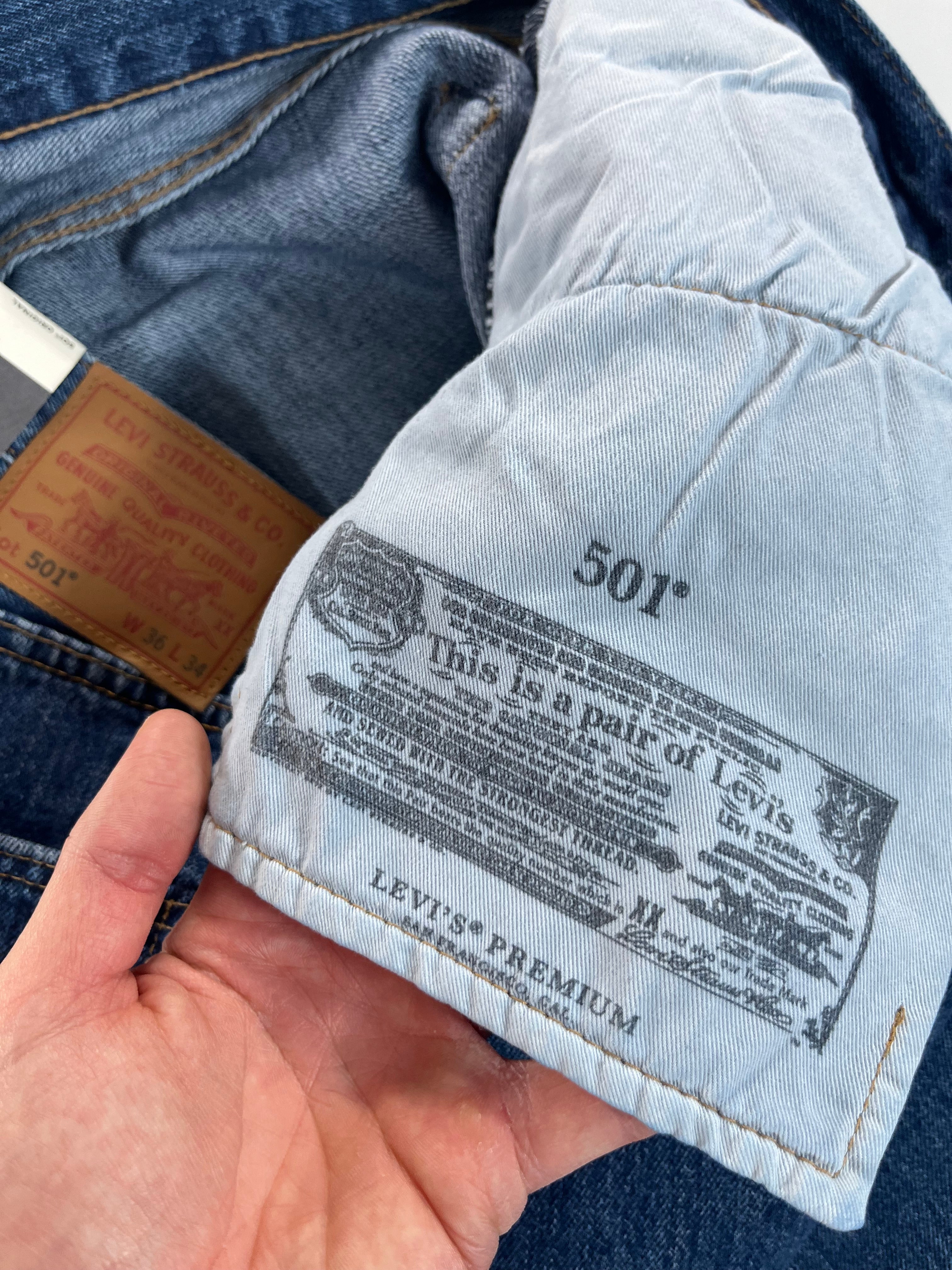Levi's Lot 501 W36 L34 farmernadrág