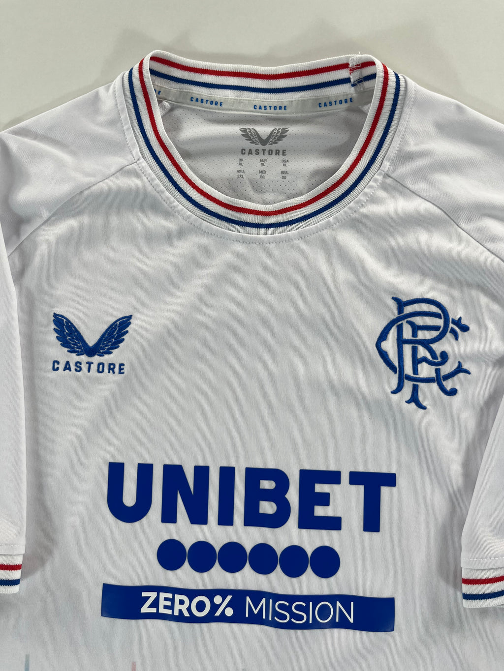 Castore Rangers 2023-2024 idegenbeli mez