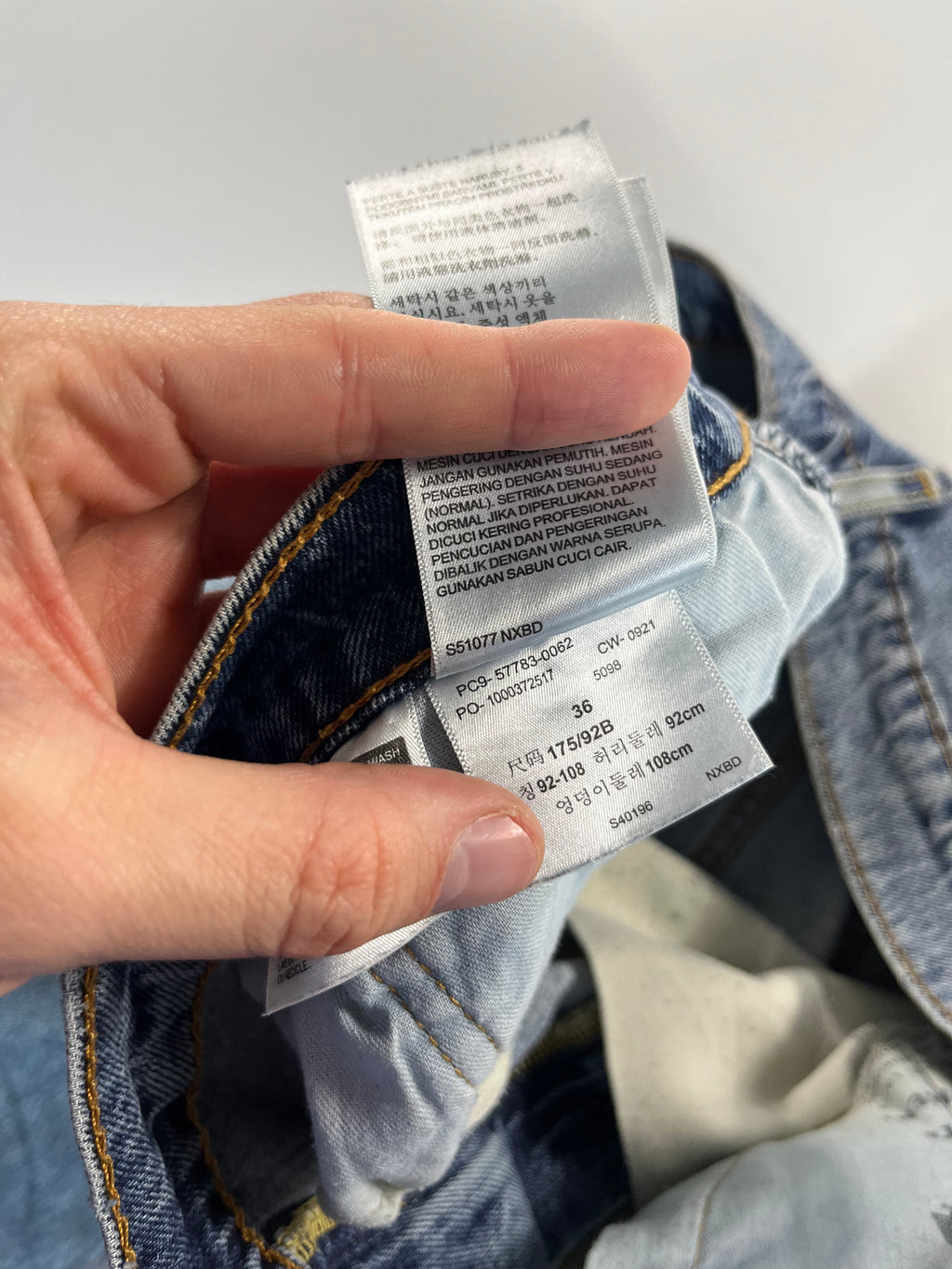 Levi's Lot 502 Hi-Ball W36 farmernadrág