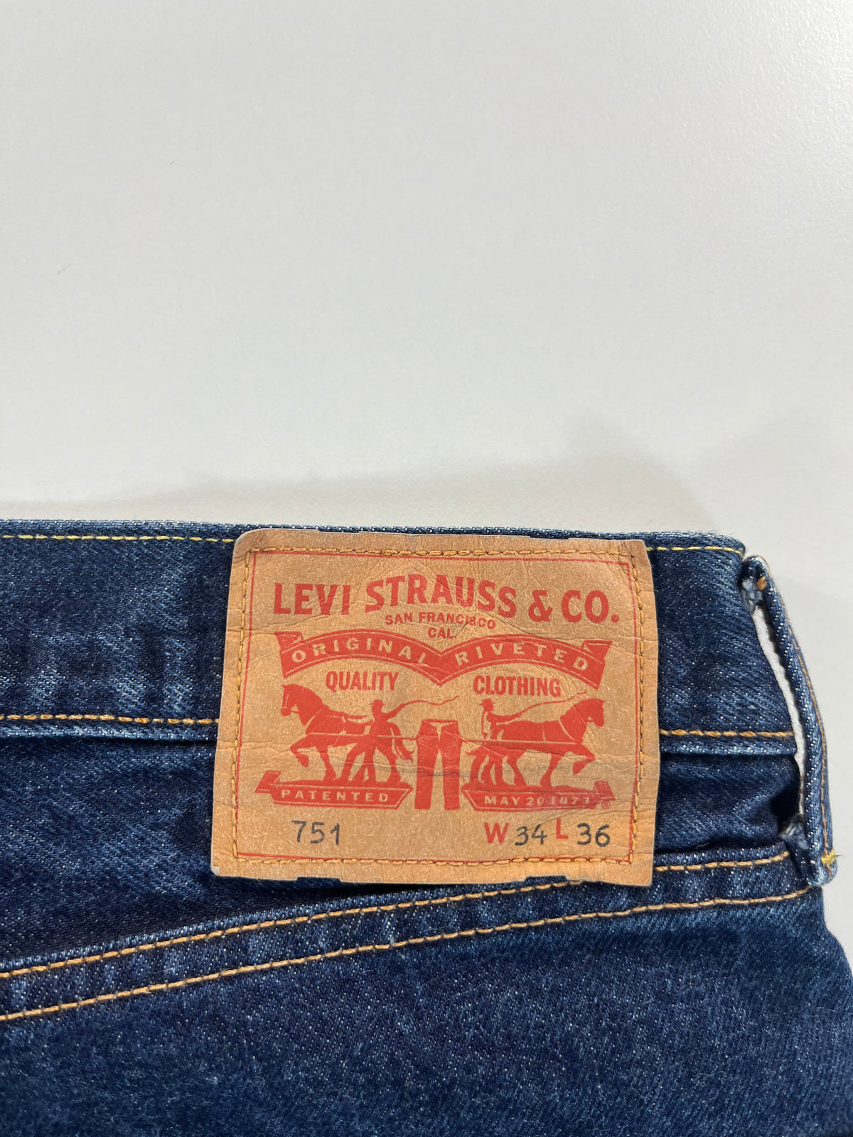 Levi's 751 W34 L36 farmernadrág