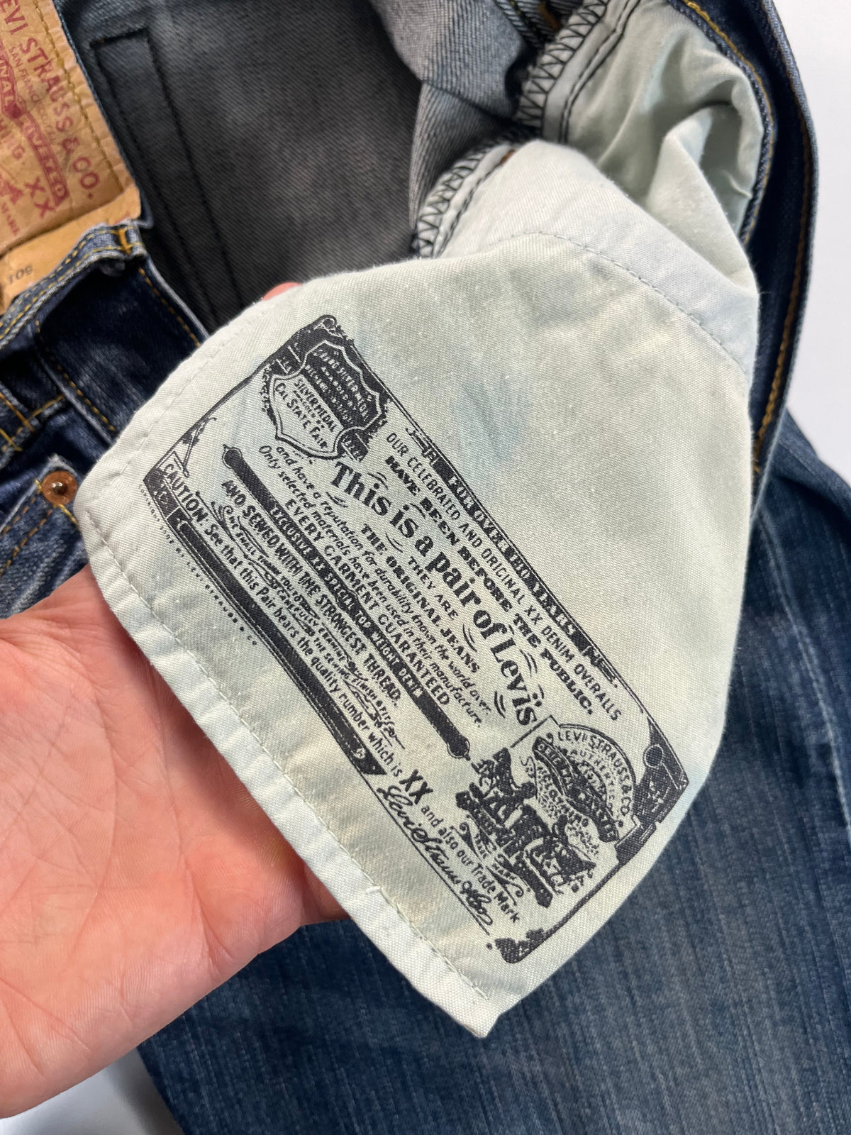 Levi's 501 W34 L32 farmernadrág
