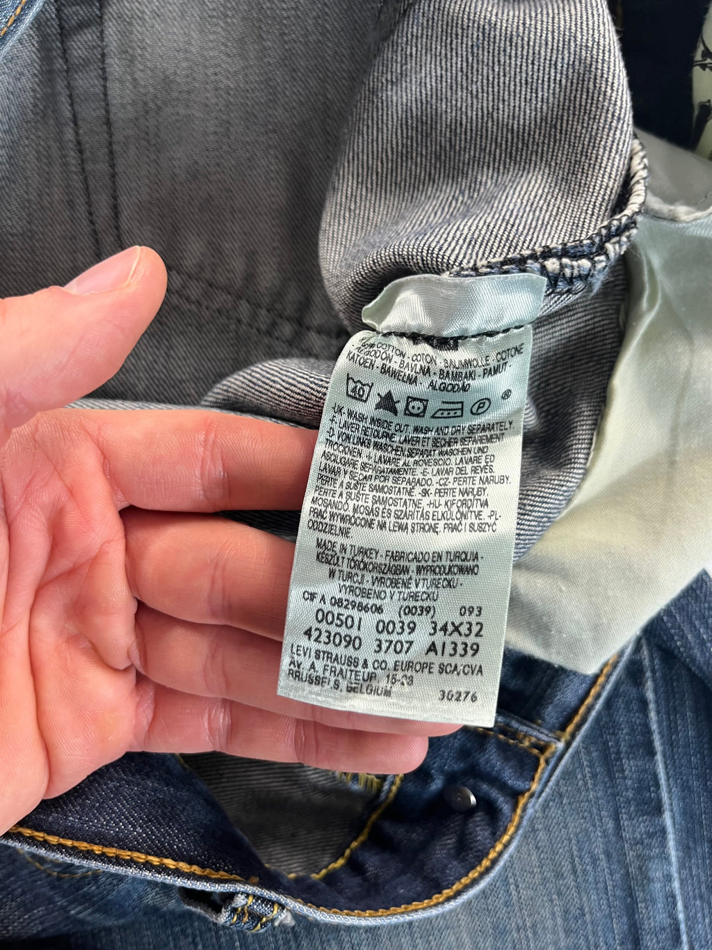 Levi's 501 W34 L32 farmernadrág