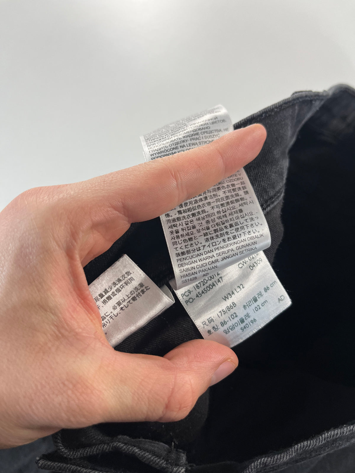 Levi's 519 W34 L32 farmernadrág
